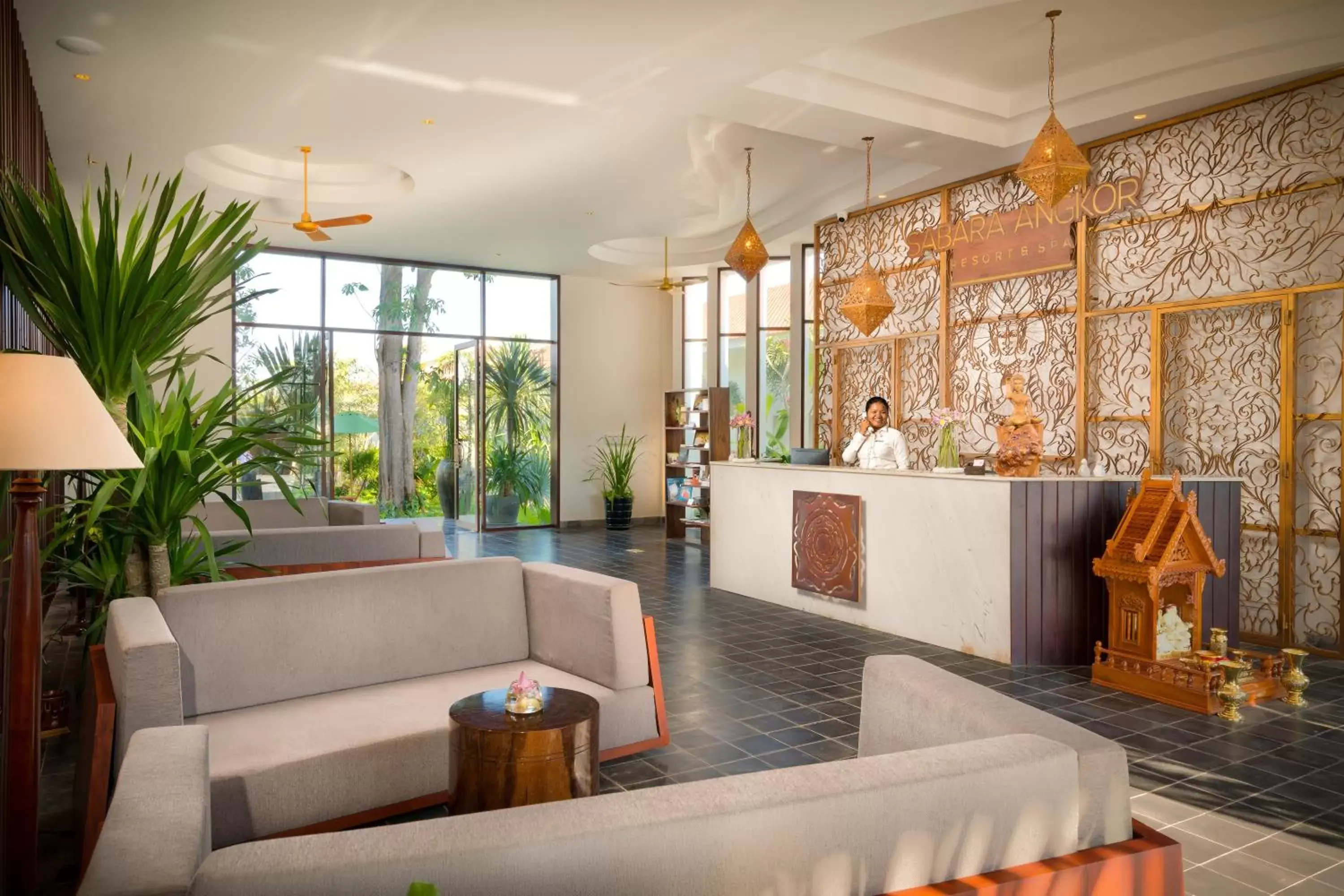 Lobby or reception, Lobby/Reception in Sabara Angkor Resort & Spa
