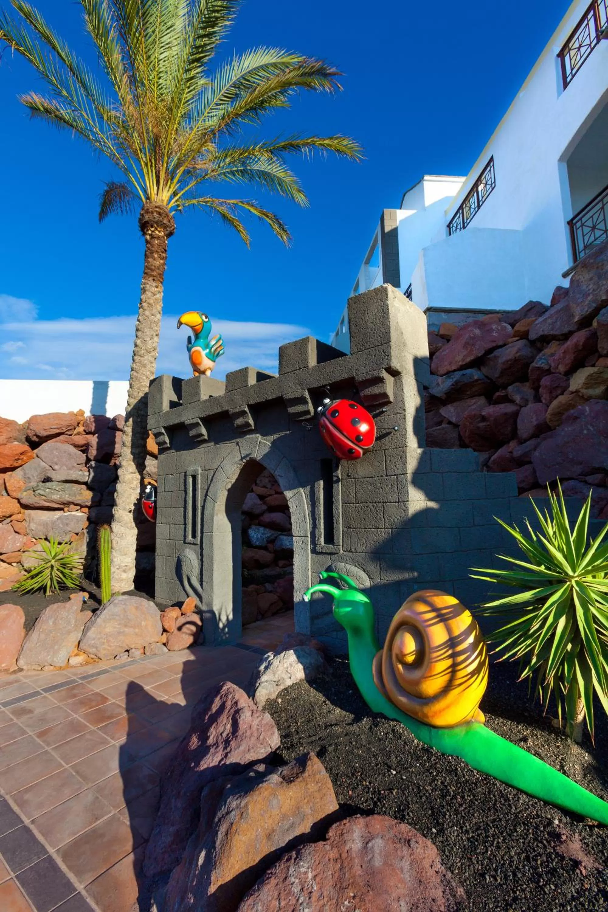 Children play ground in Gran Castillo Tagoro Family & Fun Playa Blanca