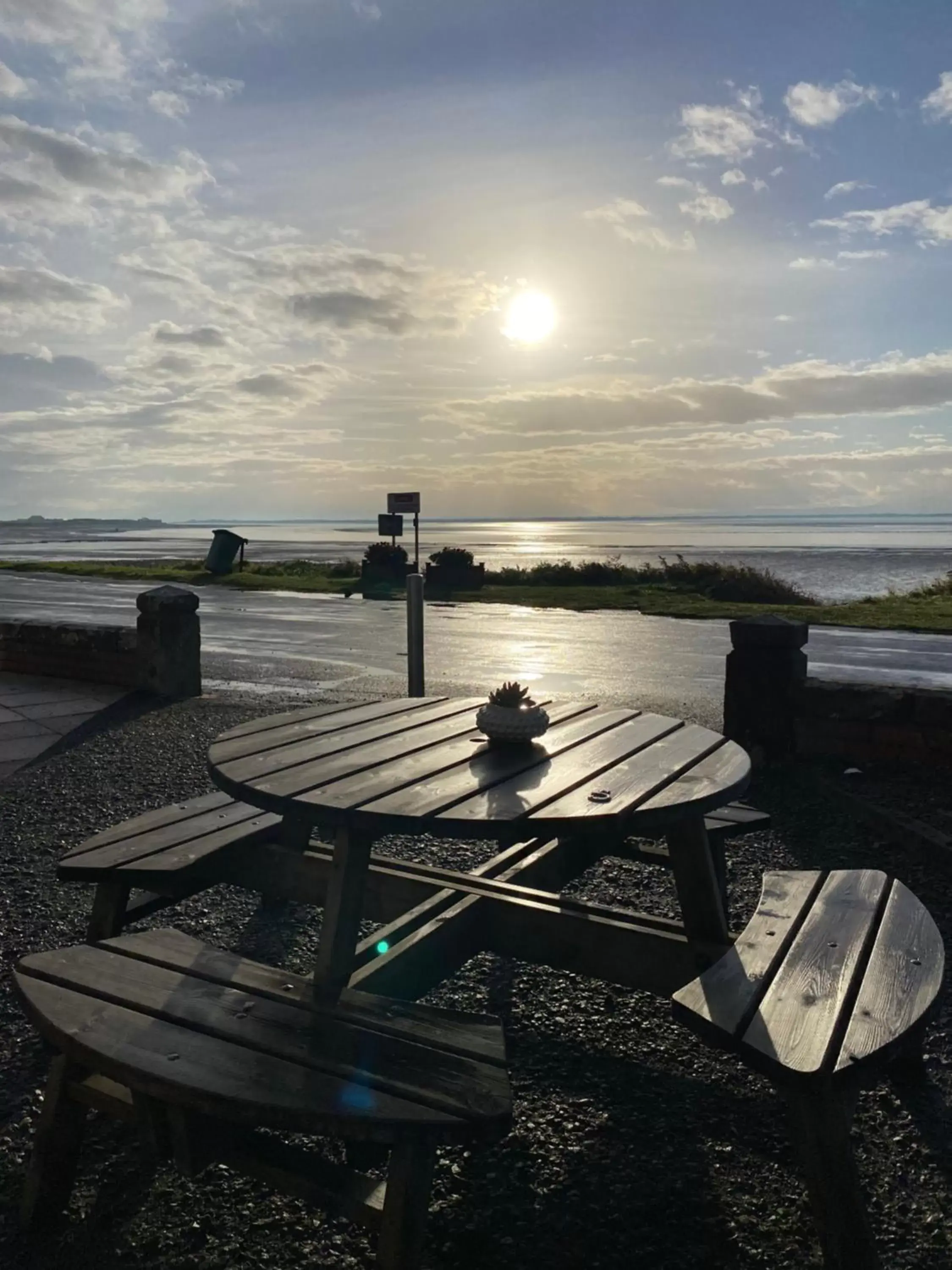 Sunrise in The Powfoot Hotel, Annan