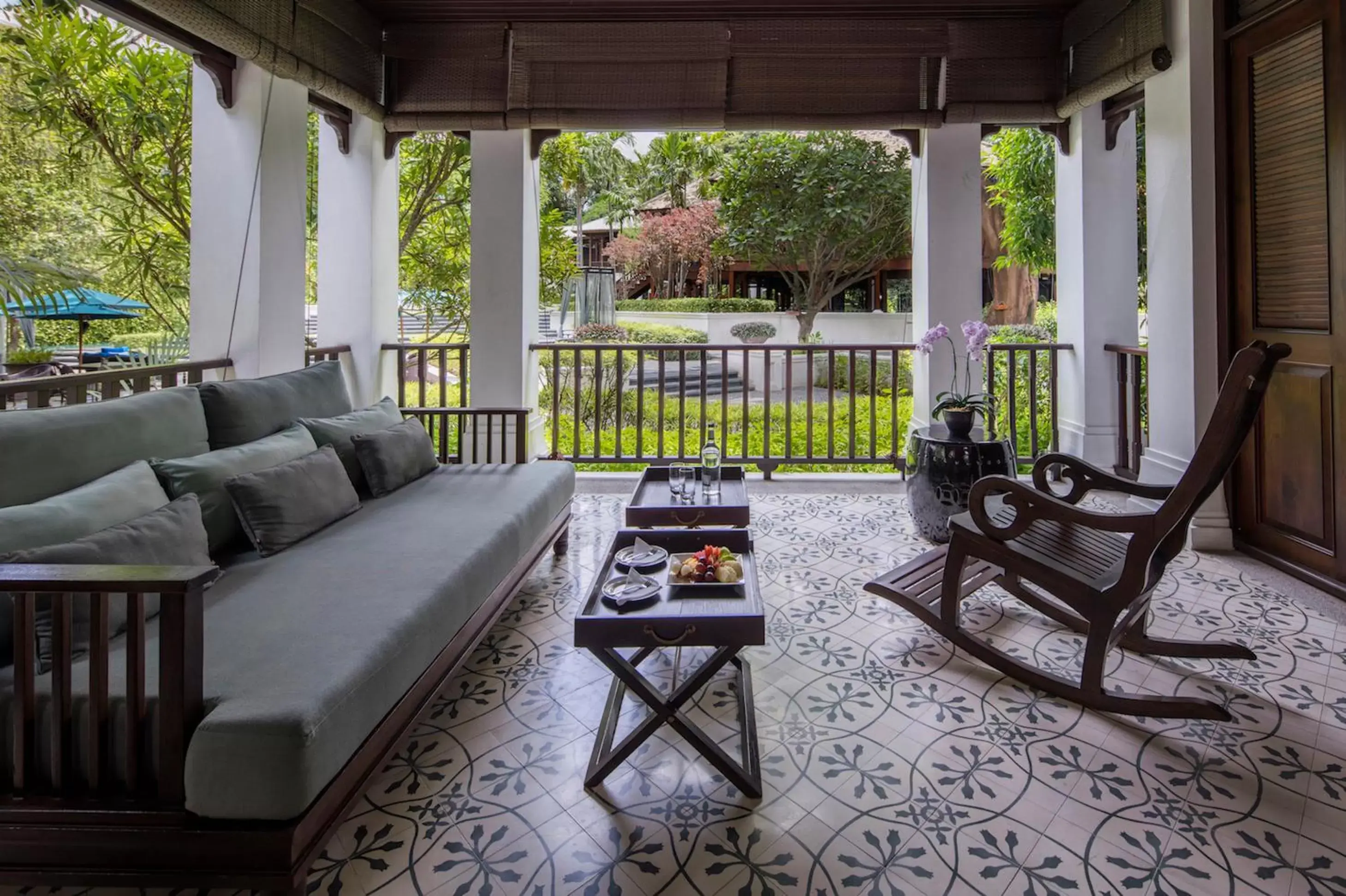 Balcony/Terrace in 137 Pillars House