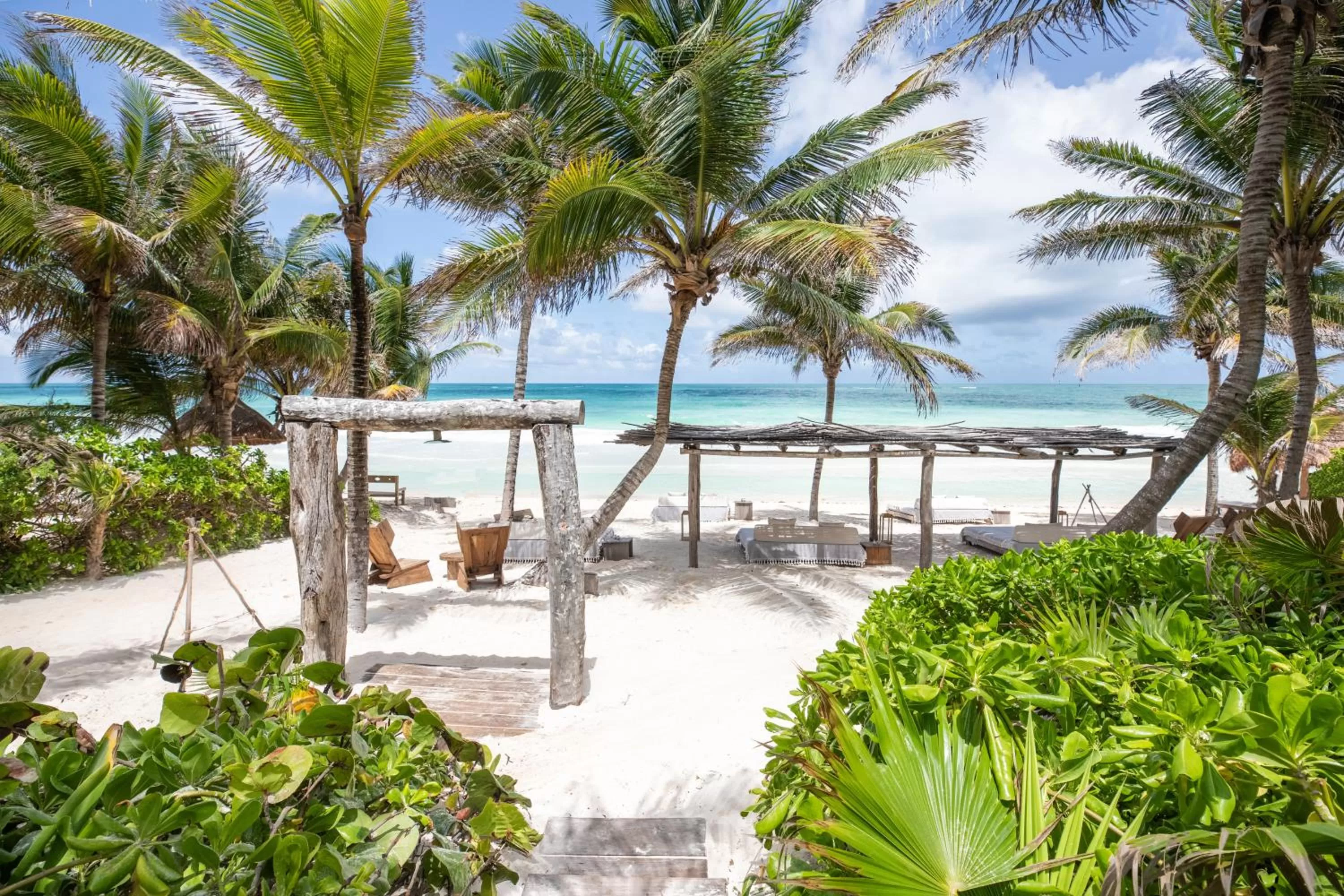 Beach in La Valise Tulum, Member of Small Luxury Hotels