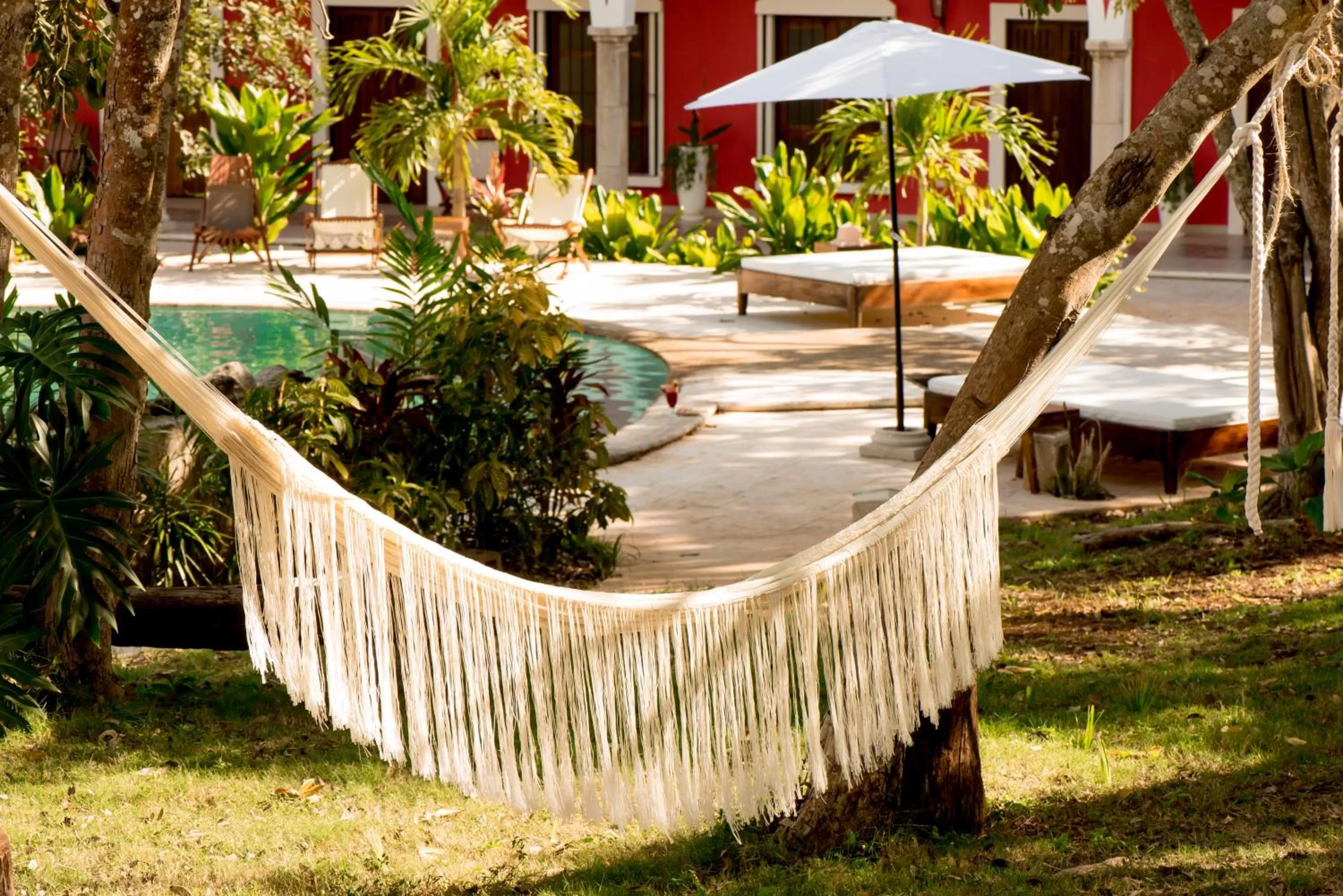 Garden in Hacienda María Elena Yucatán
