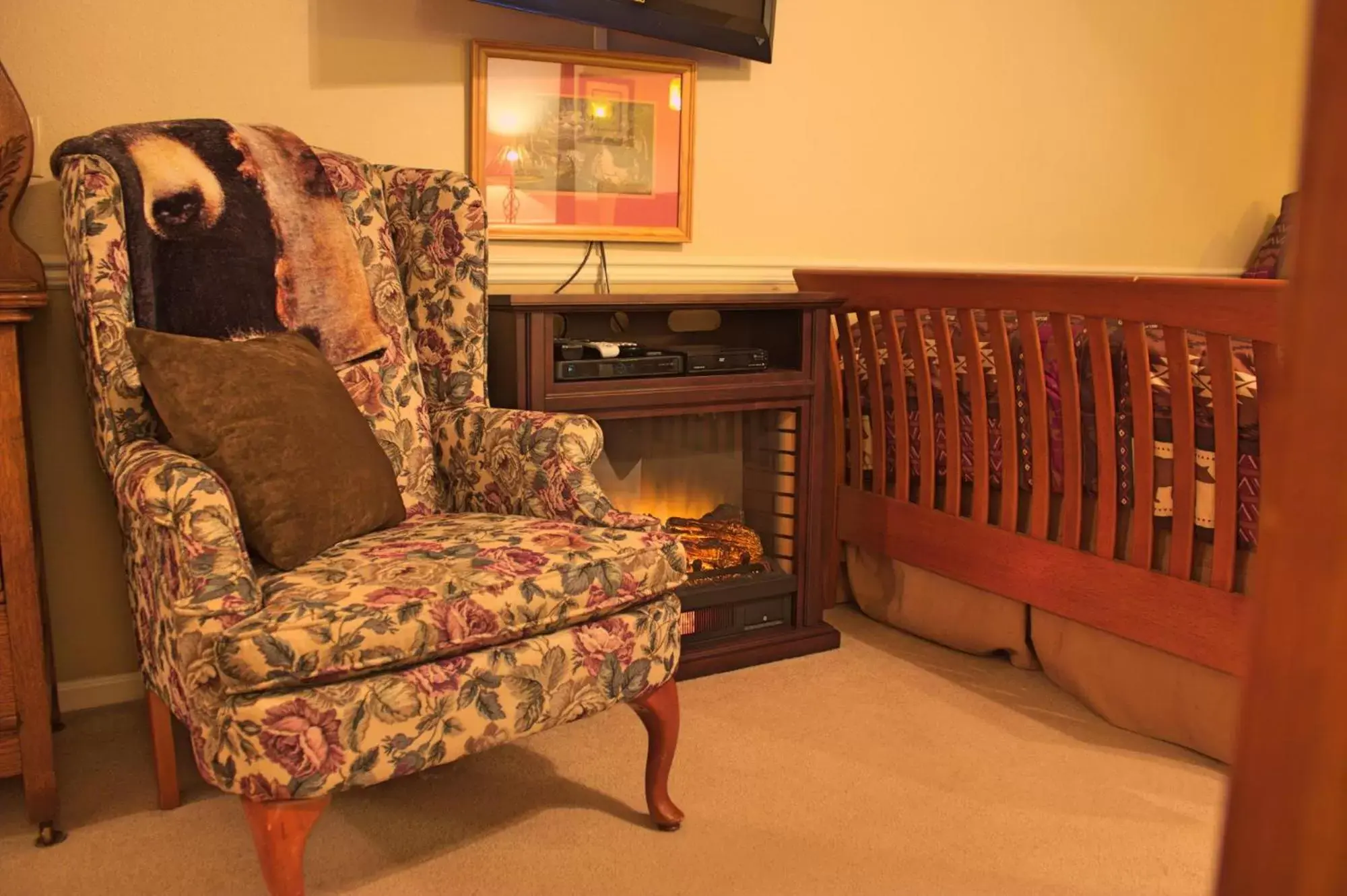 Seating Area in Black Bear Manor