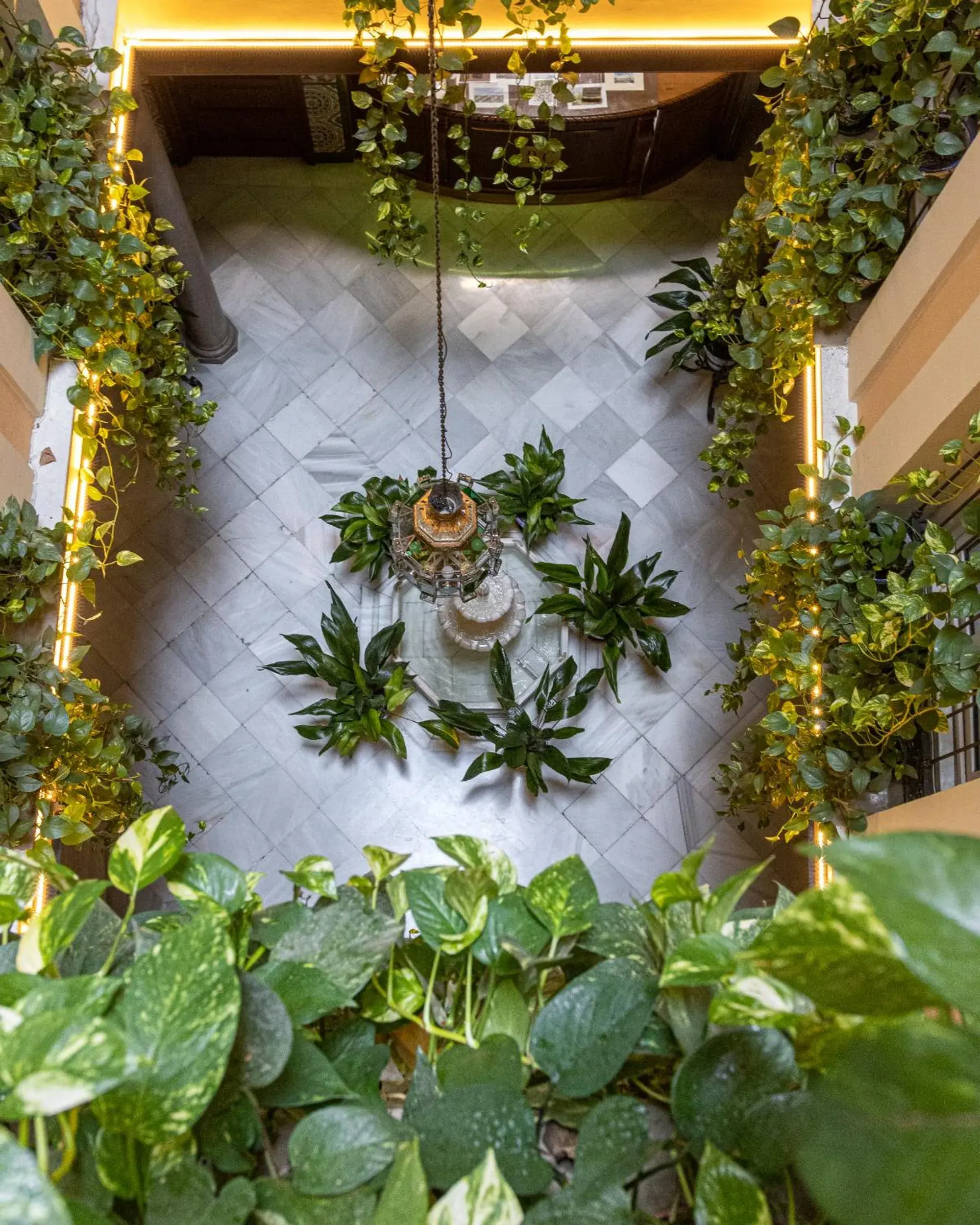 Lobby or reception in Hotel Reina Cristina Lobby or reception in Hotel Reina Cristina