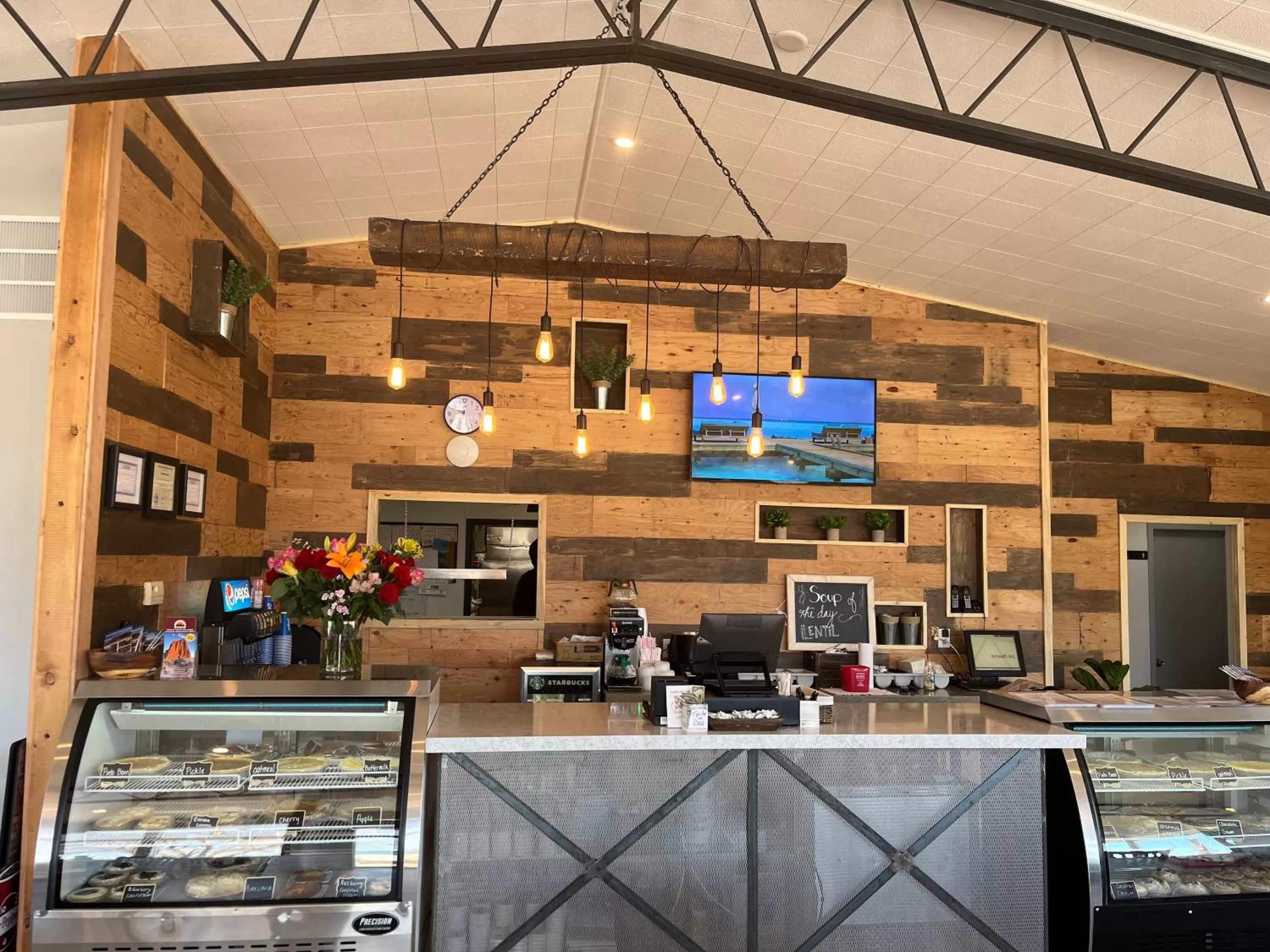 Restaurant/places to eat in Sunglow Motel