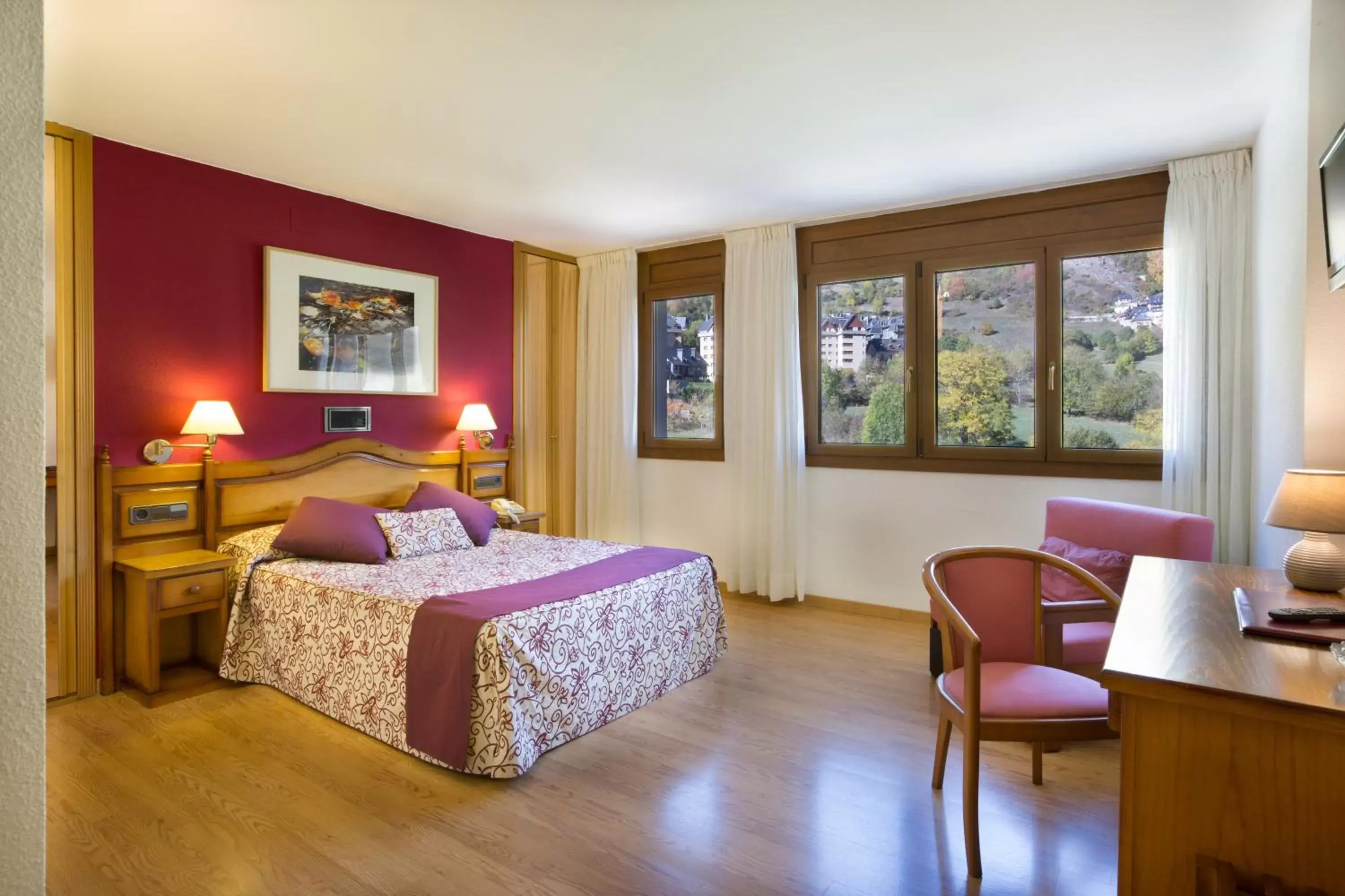 Bedroom in Hotel Eth Solan & SPA