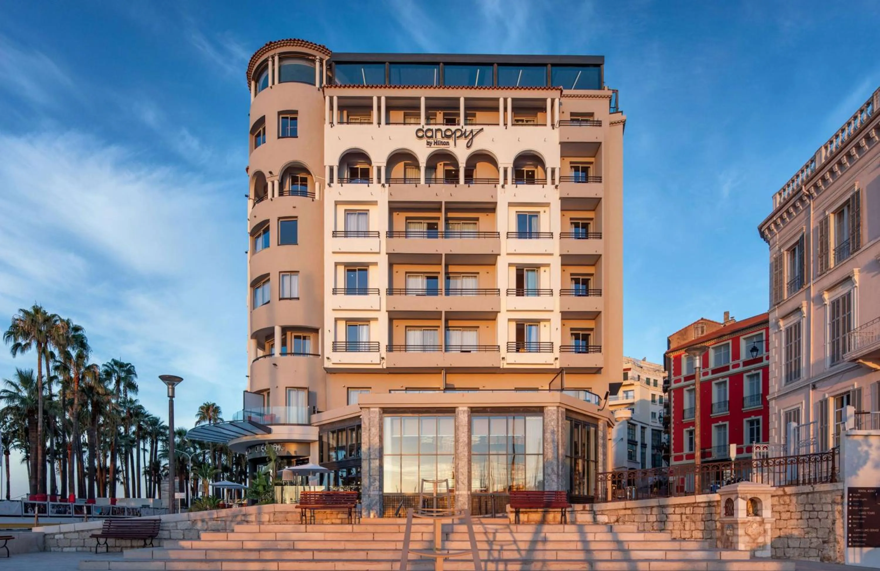 Property building in Canopy by Hilton Cannes