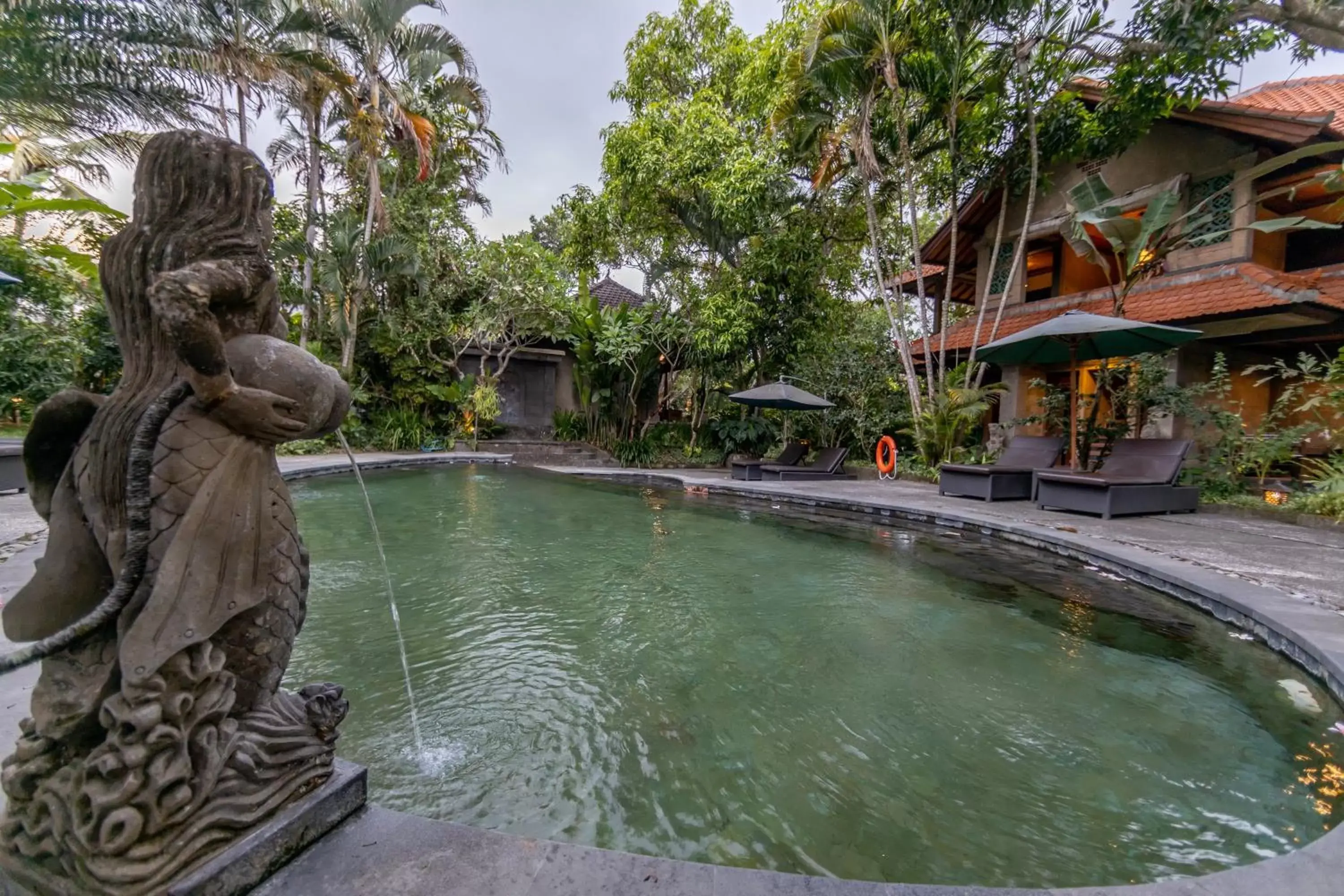 Natural landscape, Swimming Pool in De Munut Balinese Resort