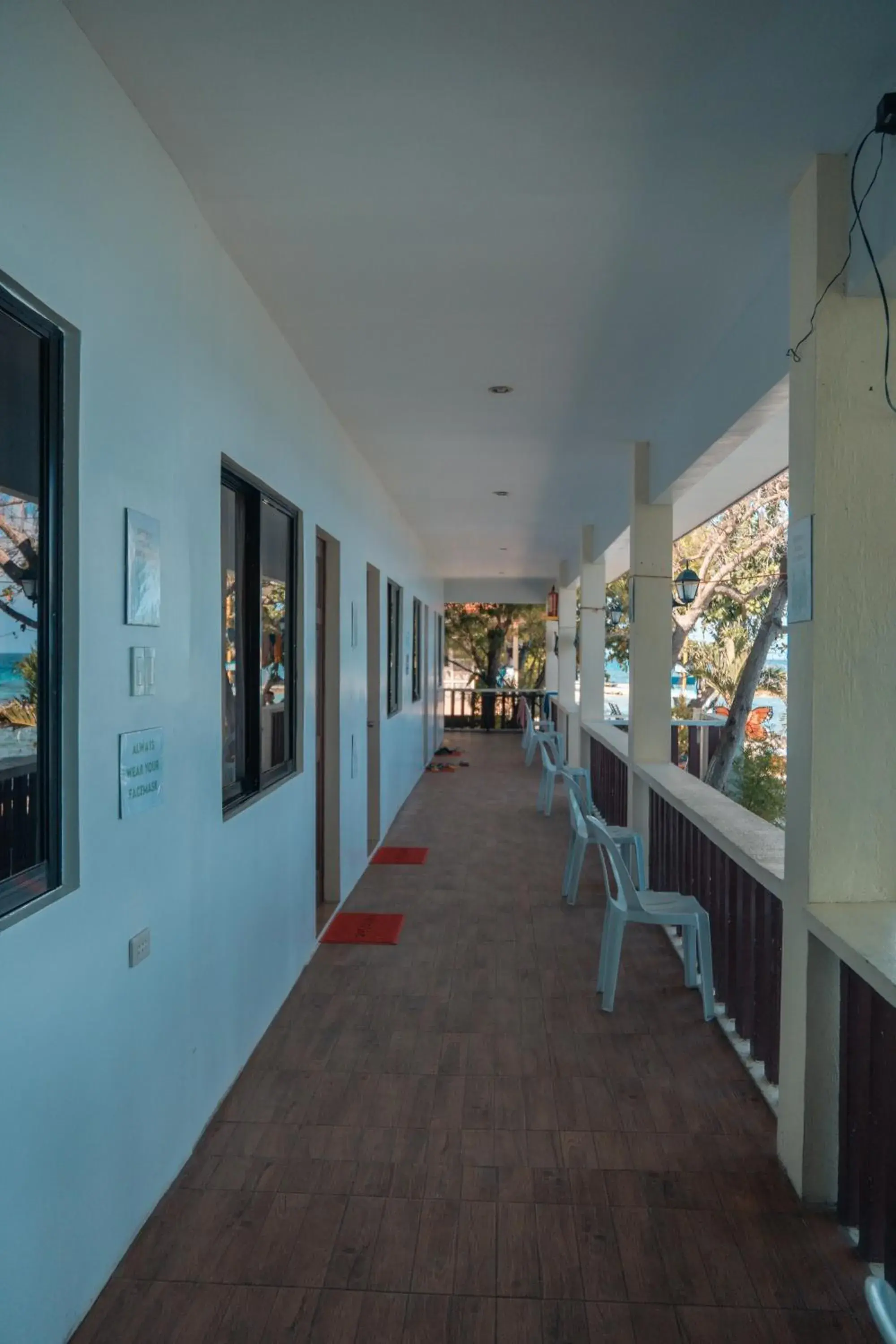 Balcony/Terrace in Island Front - Bangcogon Resort and Restaurant Balcony/Terrace in Island Front - Bangcogon Resort and Restaurant