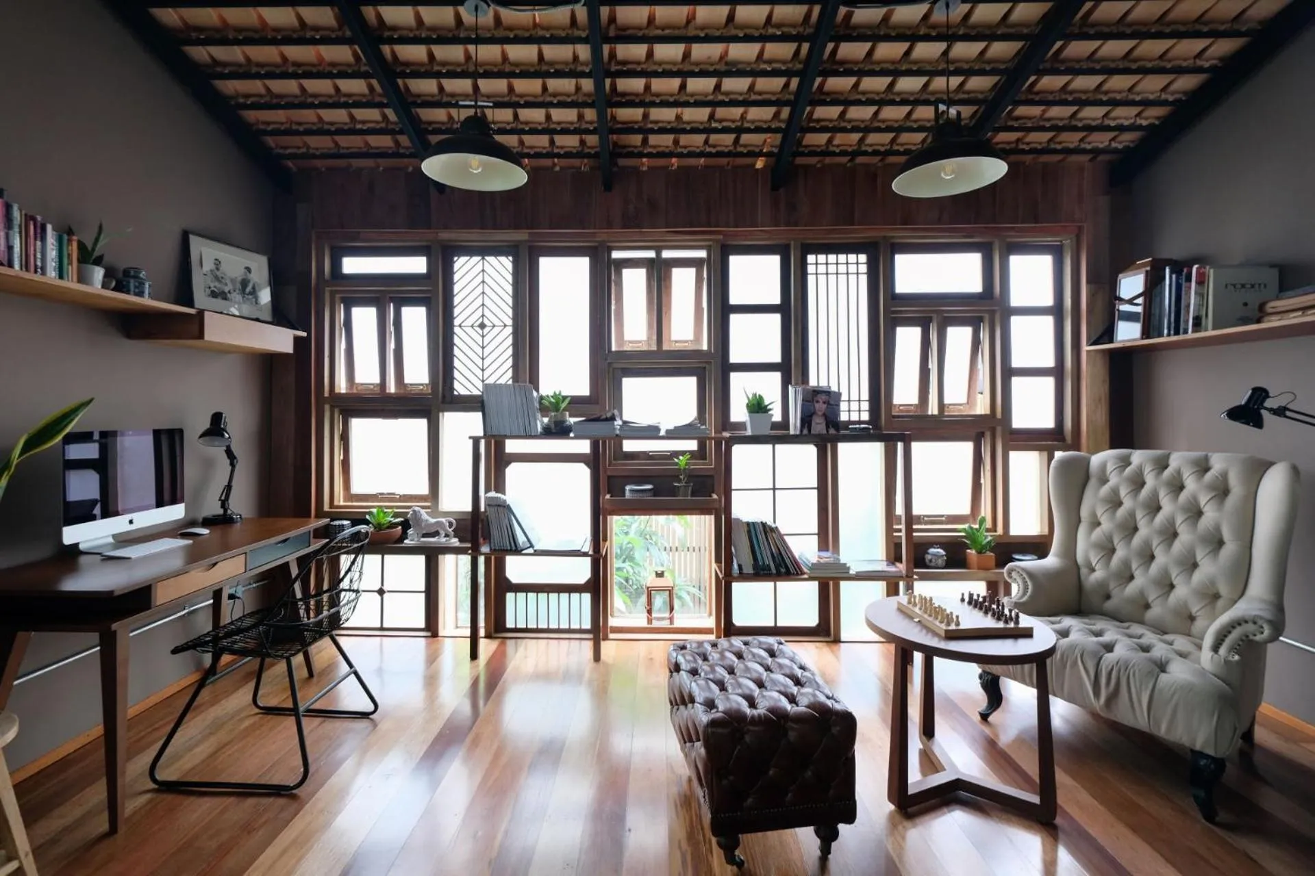 Seating area in The Craft Nimman