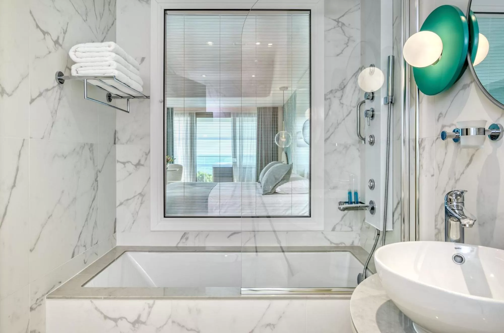 Bathroom in Ivi Mare - Designed for Adults by Louis Hotels