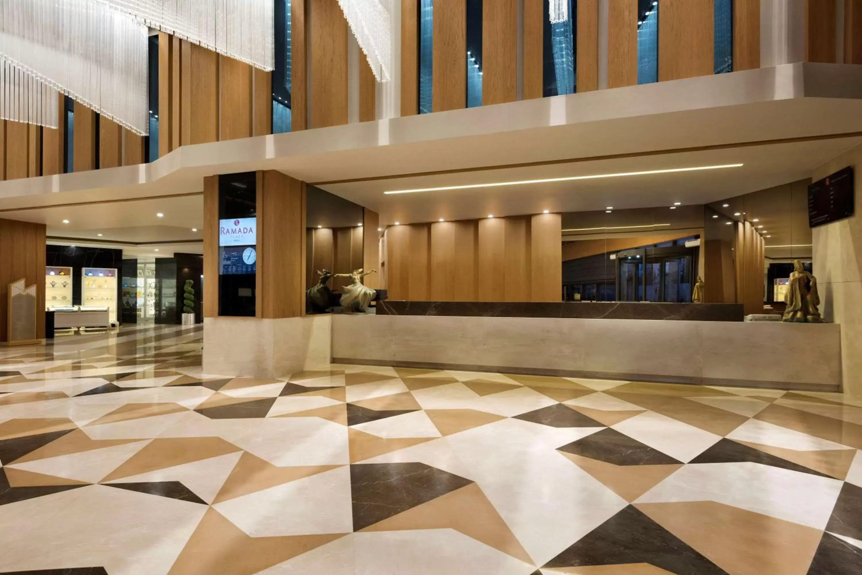 Lobby or reception in Ramada Plaza By Wyndham Konya Lobby or reception in Ramada Plaza By Wyndham Konya