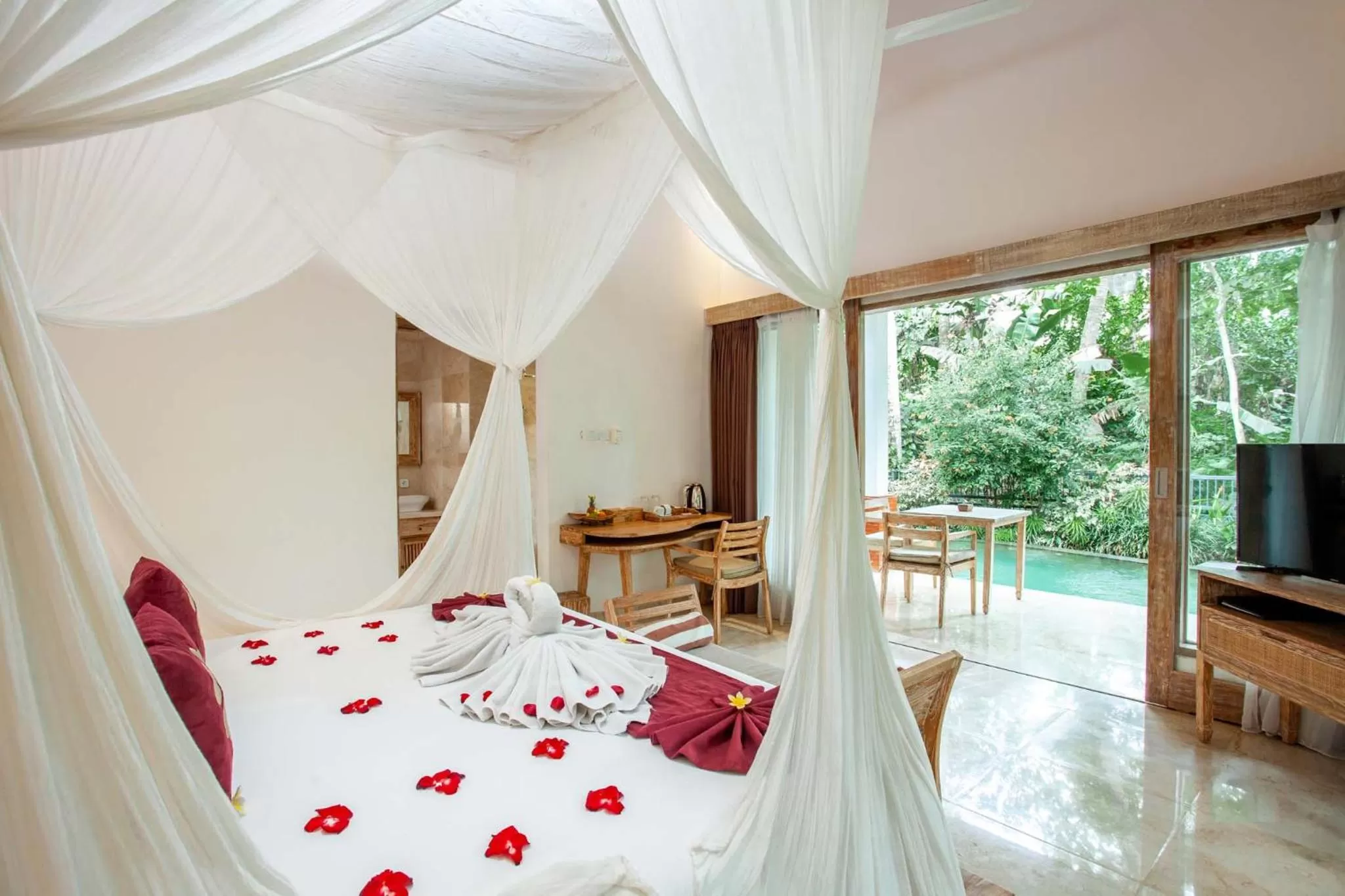 Bedroom, Bed in The Kalyana Ubud Resort