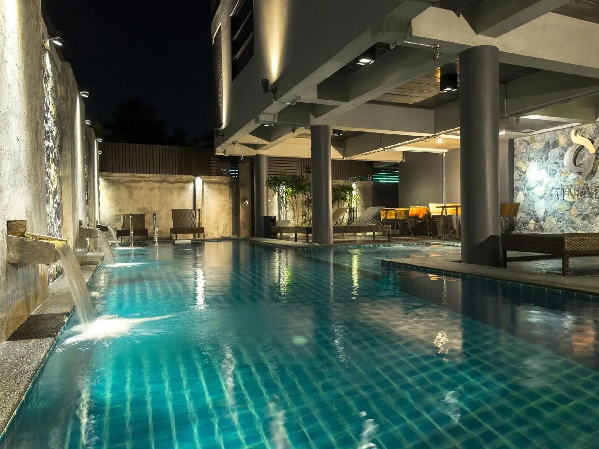 Swimming Pool in Thapae Loft Hotel (SHA Certified)