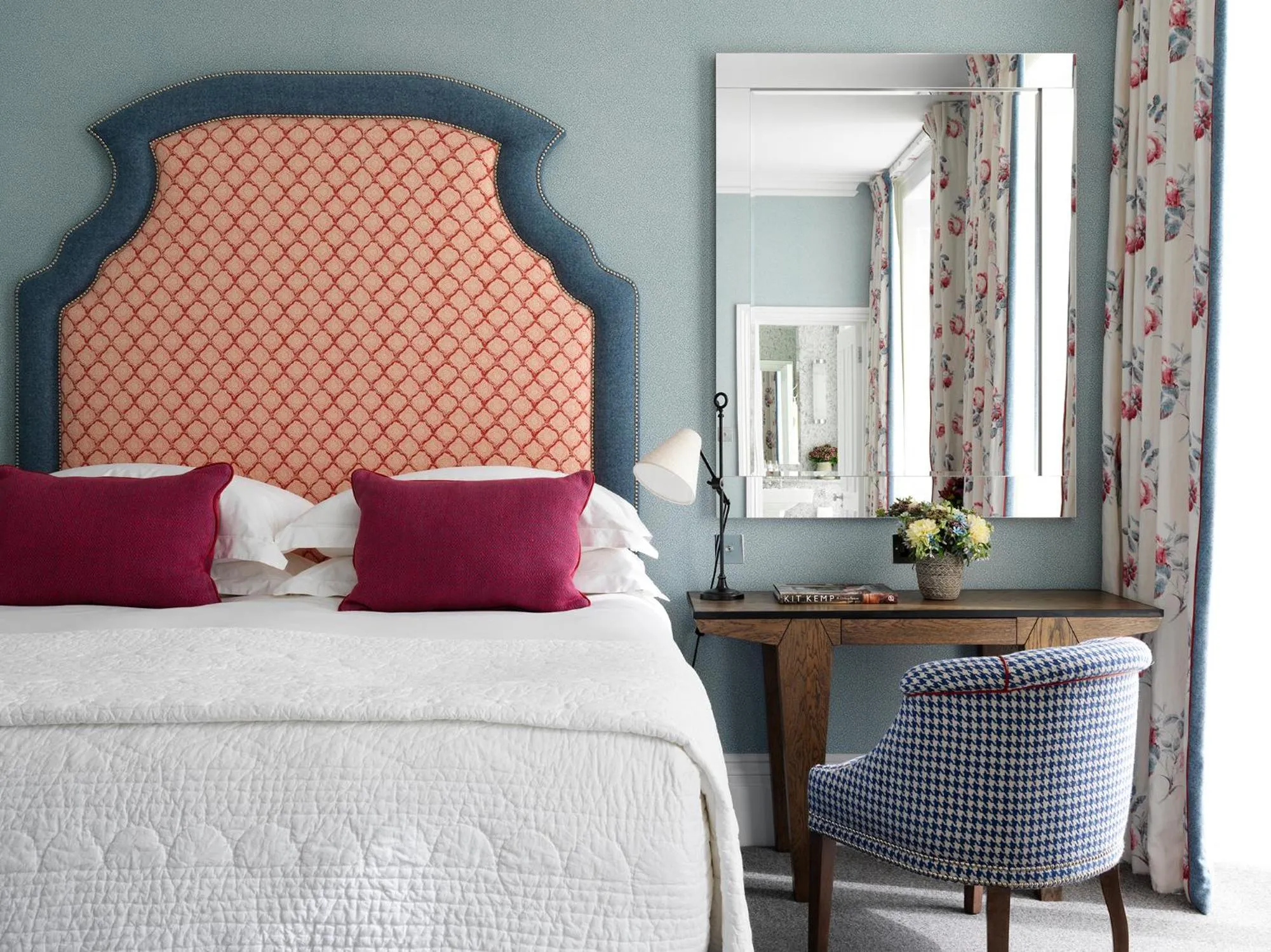 Bedroom, Bed in Number Sixteen, Firmdale Hotels