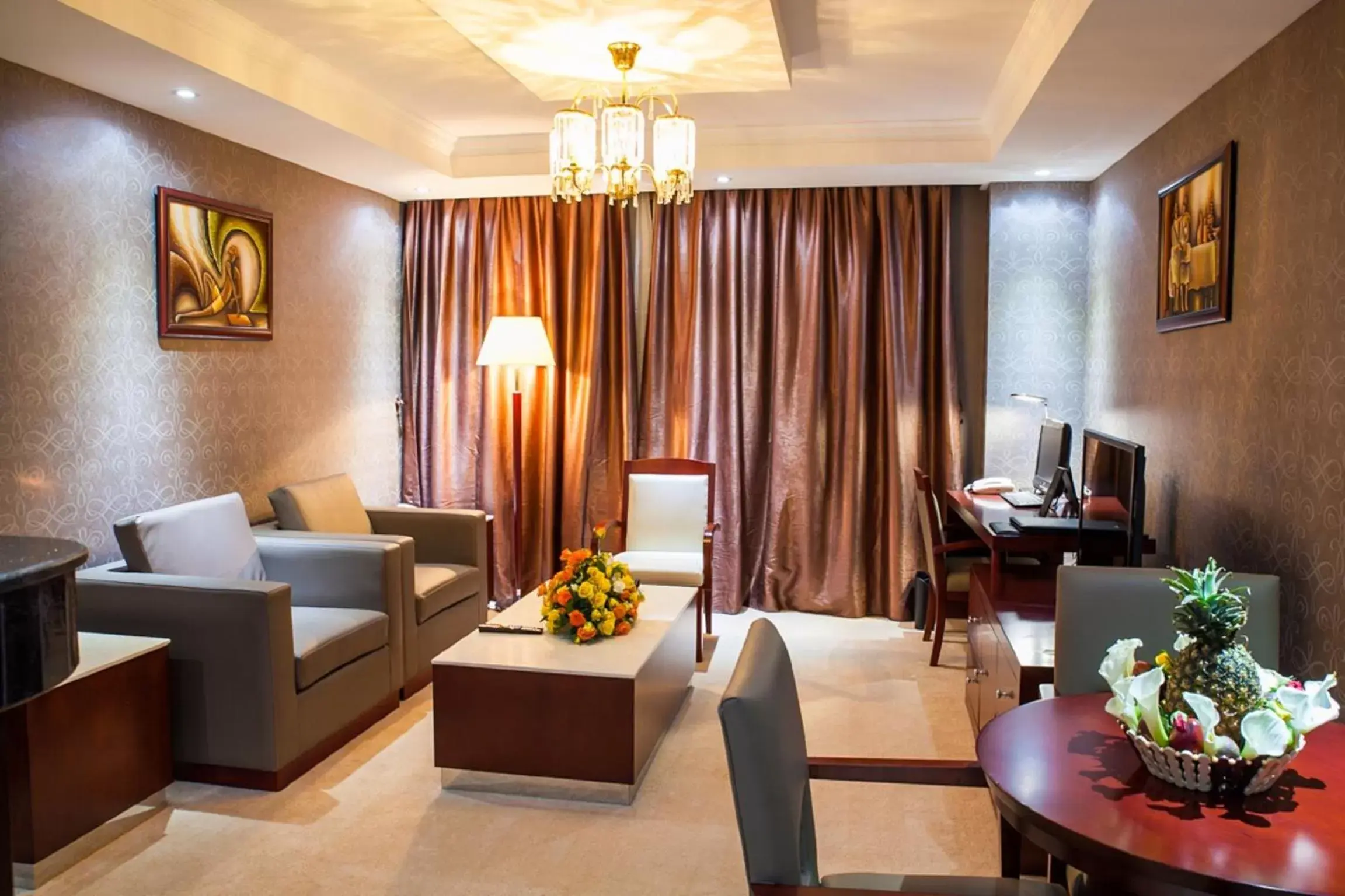 Living room, Seating Area in Grand Legacy Hotel