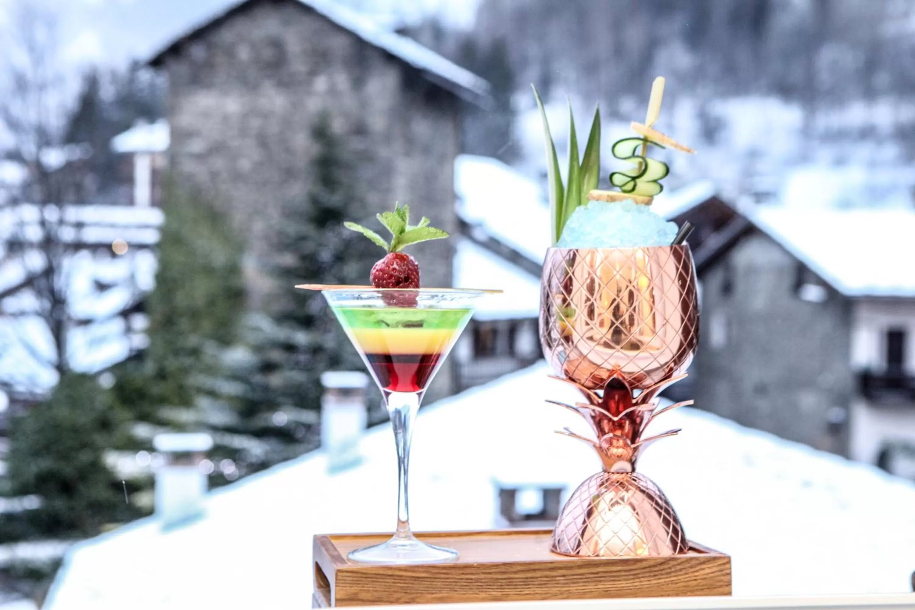 Drinks in Grand Hotel Royal E Golf