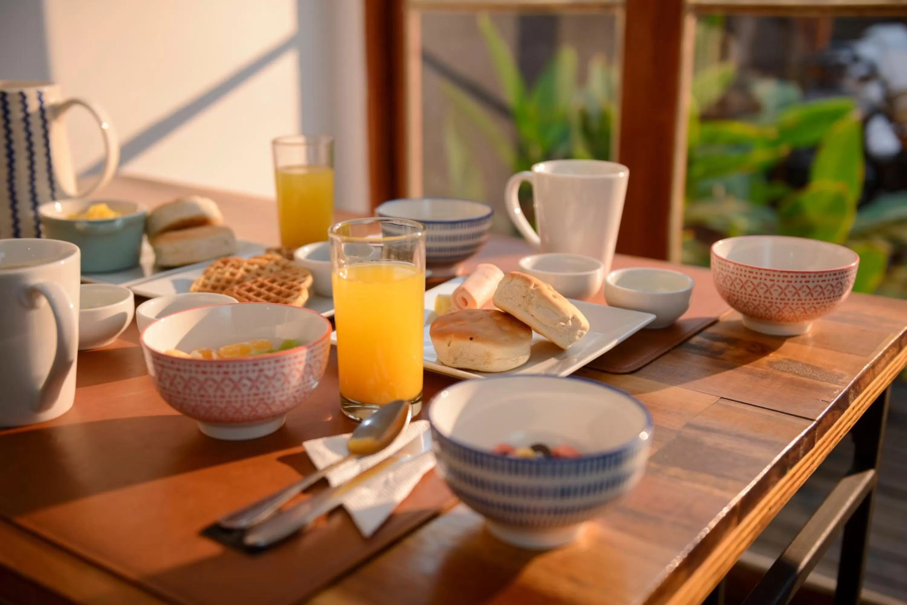 Breakfast in Verde Madera Hostel B&B