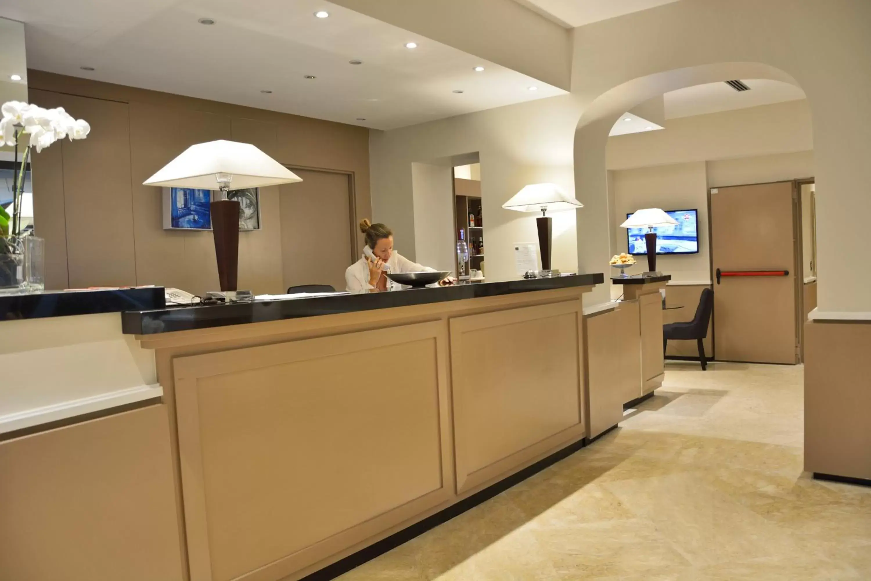 Lobby or reception, Lobby/Reception in LH Hotel Lloyd Roma