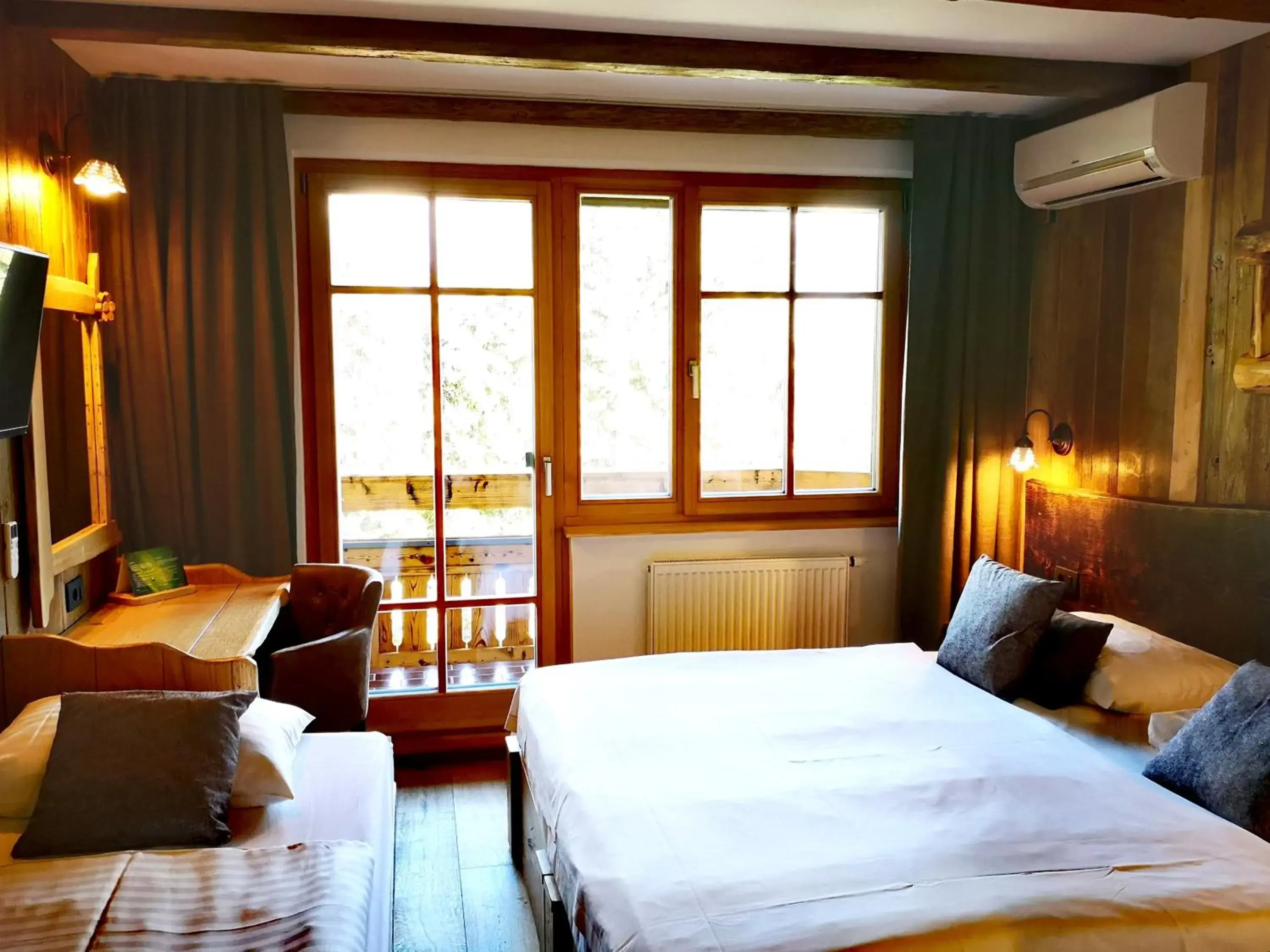 Bed in Ribno Alpine Hotel Bed in Ribno Alpine Hotel