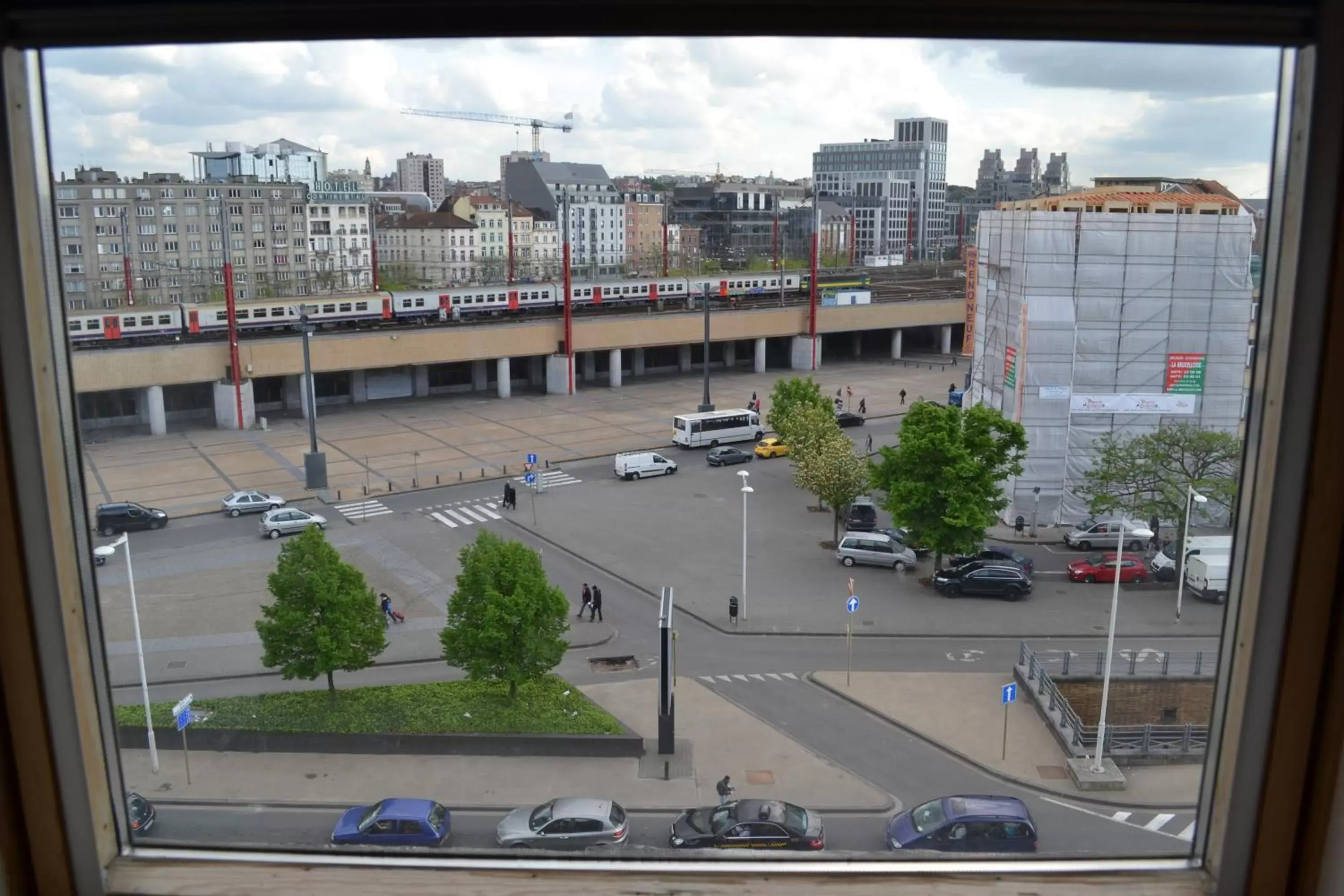 View (from property/room) in Hotel Midi-Zuid