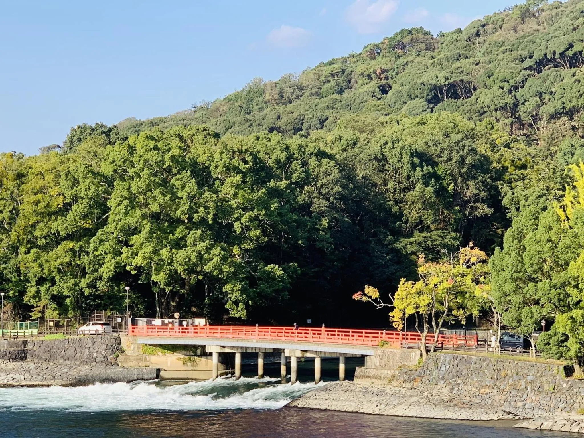 Off site in Hanayashiki Ukifune-en