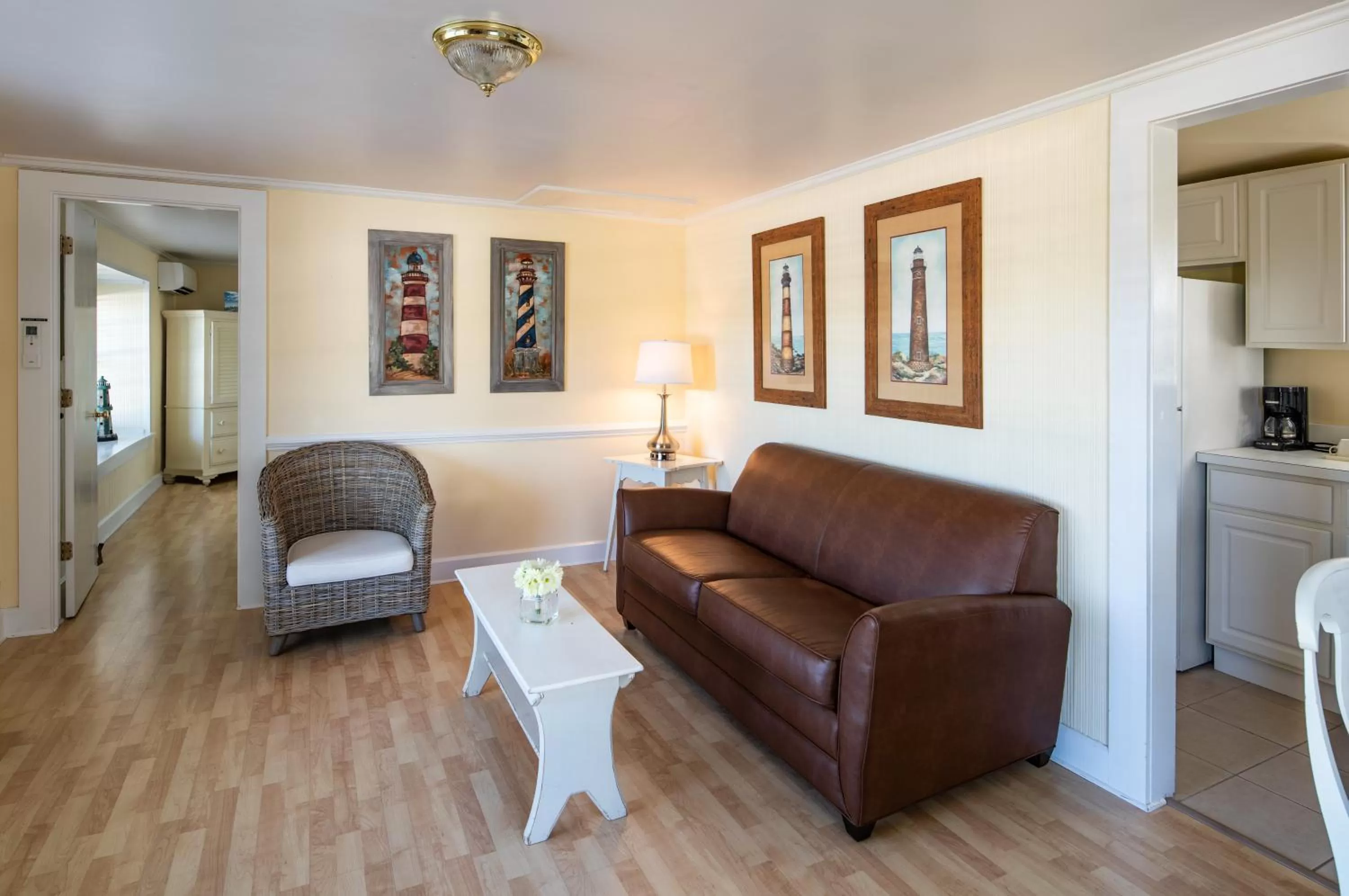 Living room in The Club at New Seabury