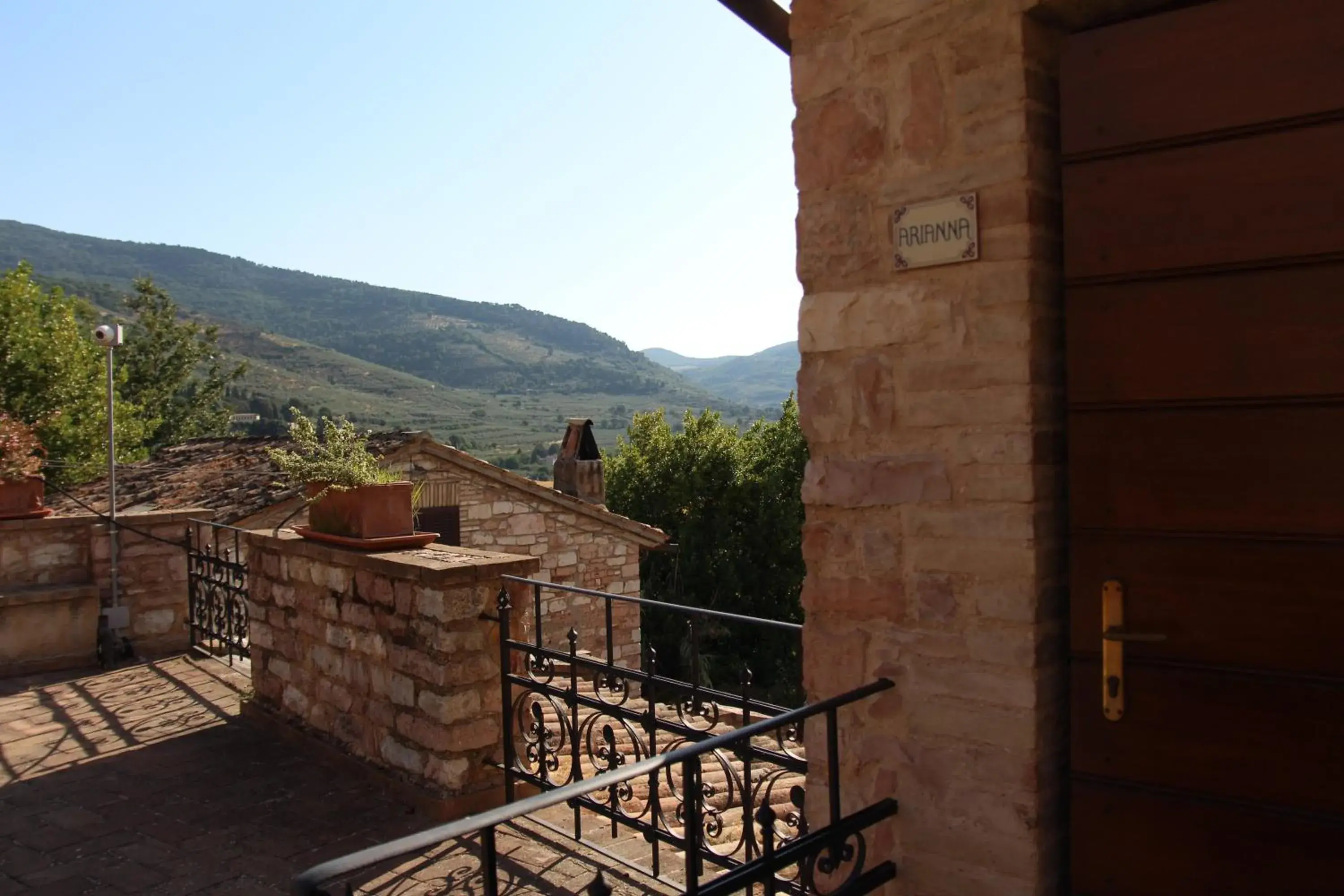 Balcony/Terrace, Mountain View in La Bastiglia