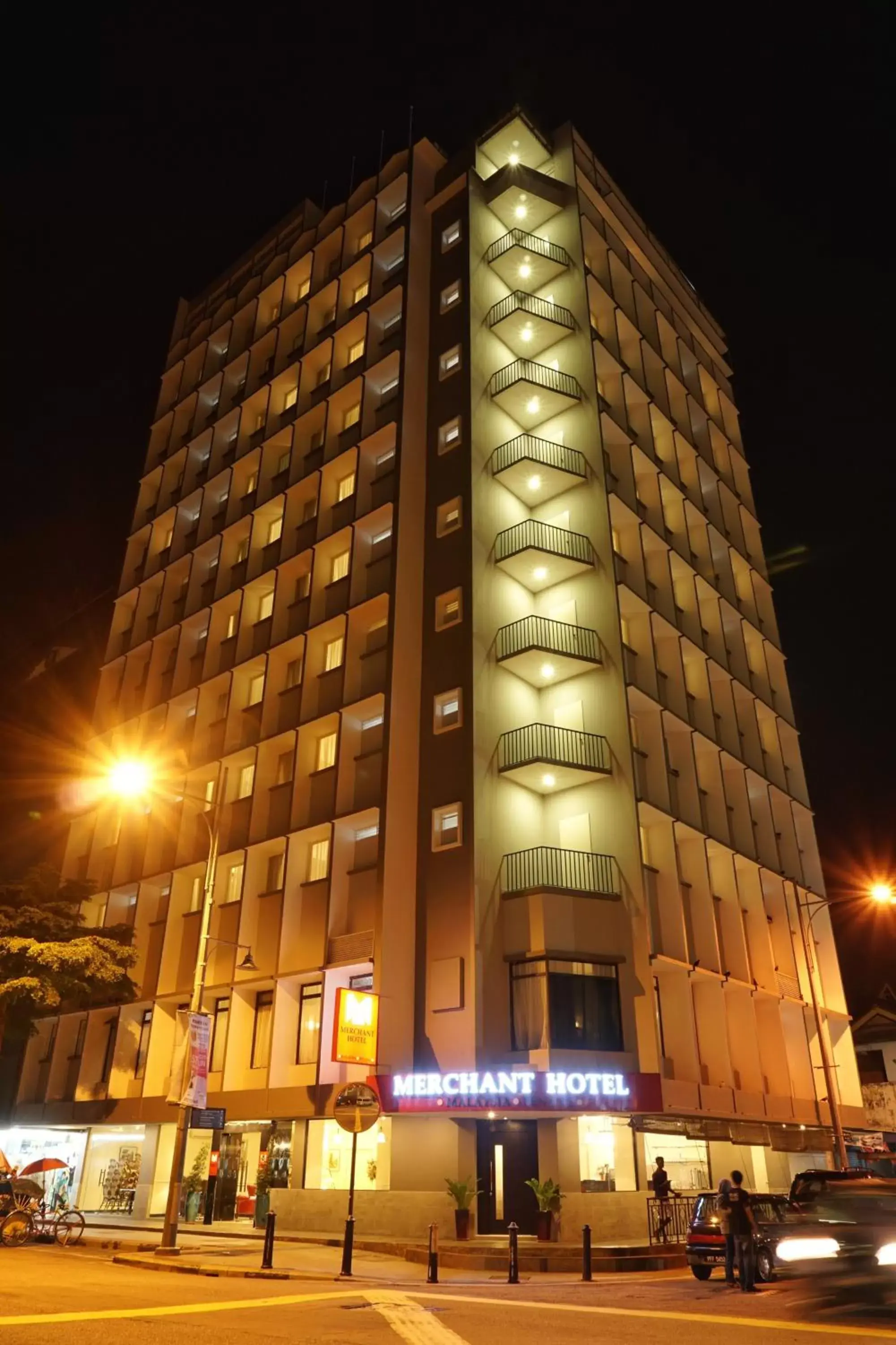 Facade/entrance, Property Building in Merchant Hotel