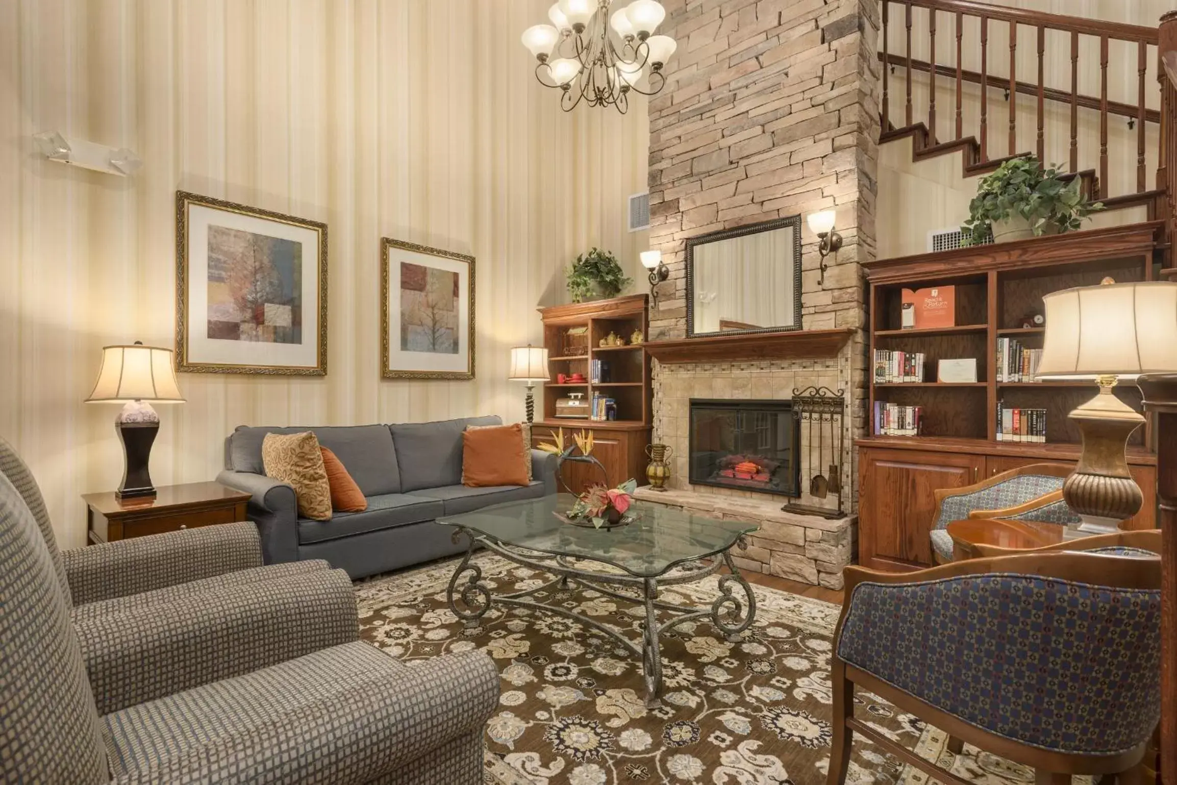 Lobby or reception, Seating Area in Seffner Inn and Suites