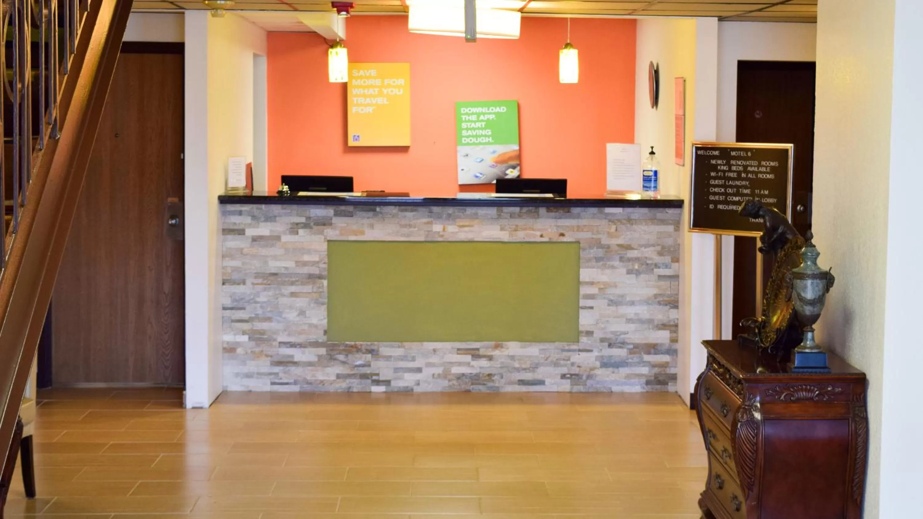 Lobby or reception in Motel 6-Springfield, OH