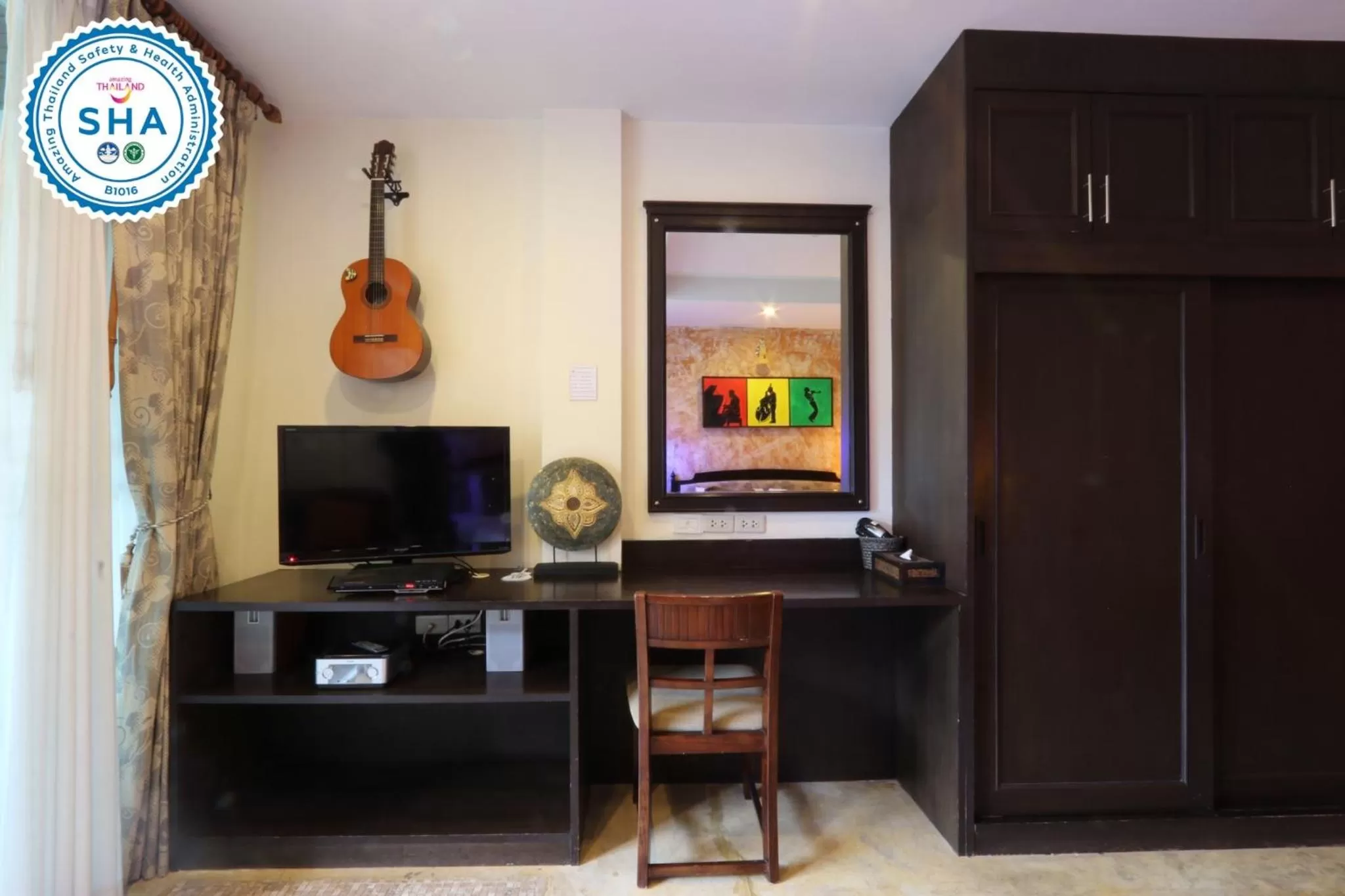 TV and multimedia in My Way Hua Hin Music Hotel SHA Extra Plus