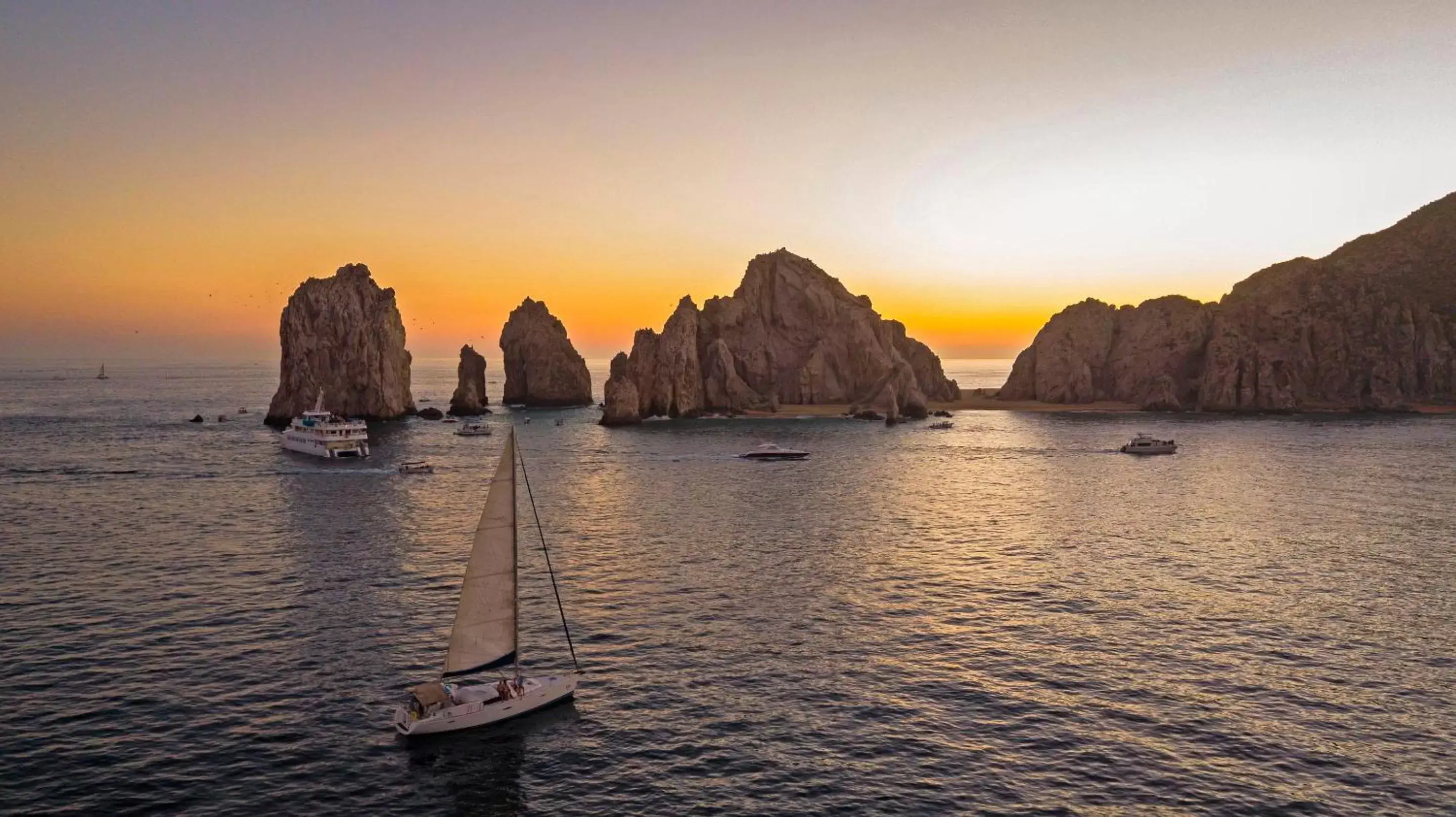 Sunrise/Sunset in Le Blanc Spa Resort Los Cabos Adults Only All-Inclusive