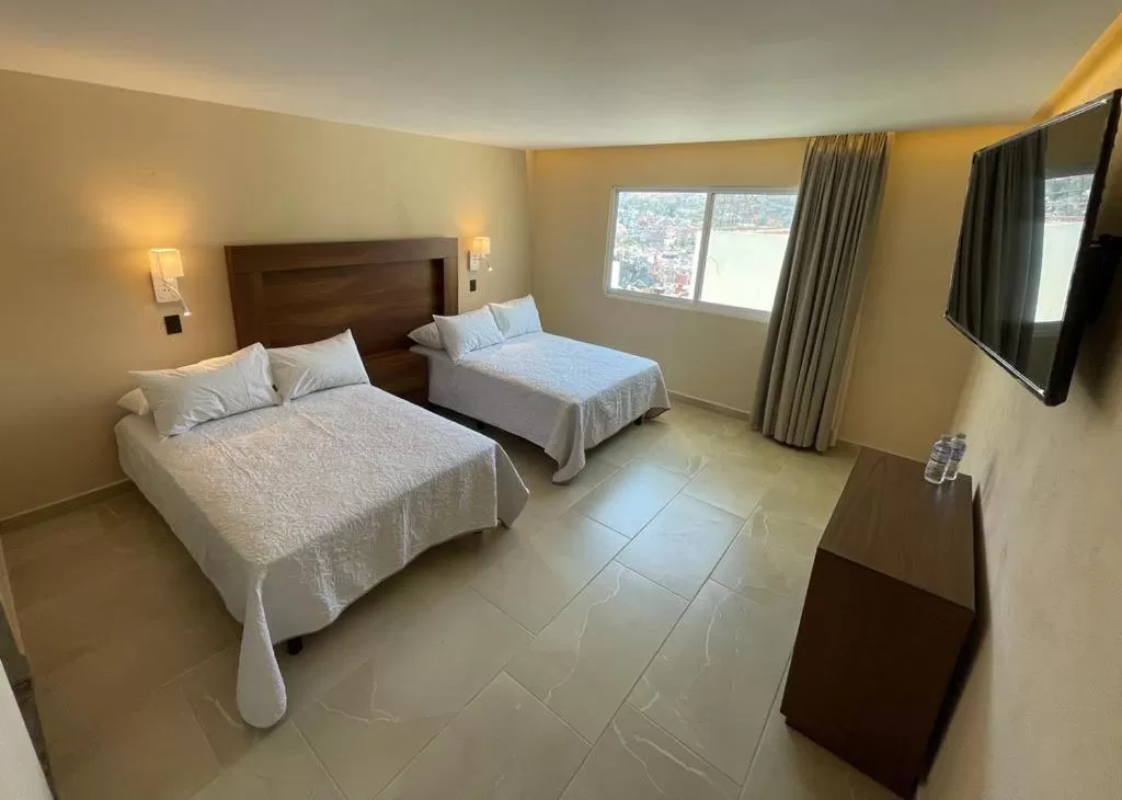 Bed in Hotel Balcón del Cielo