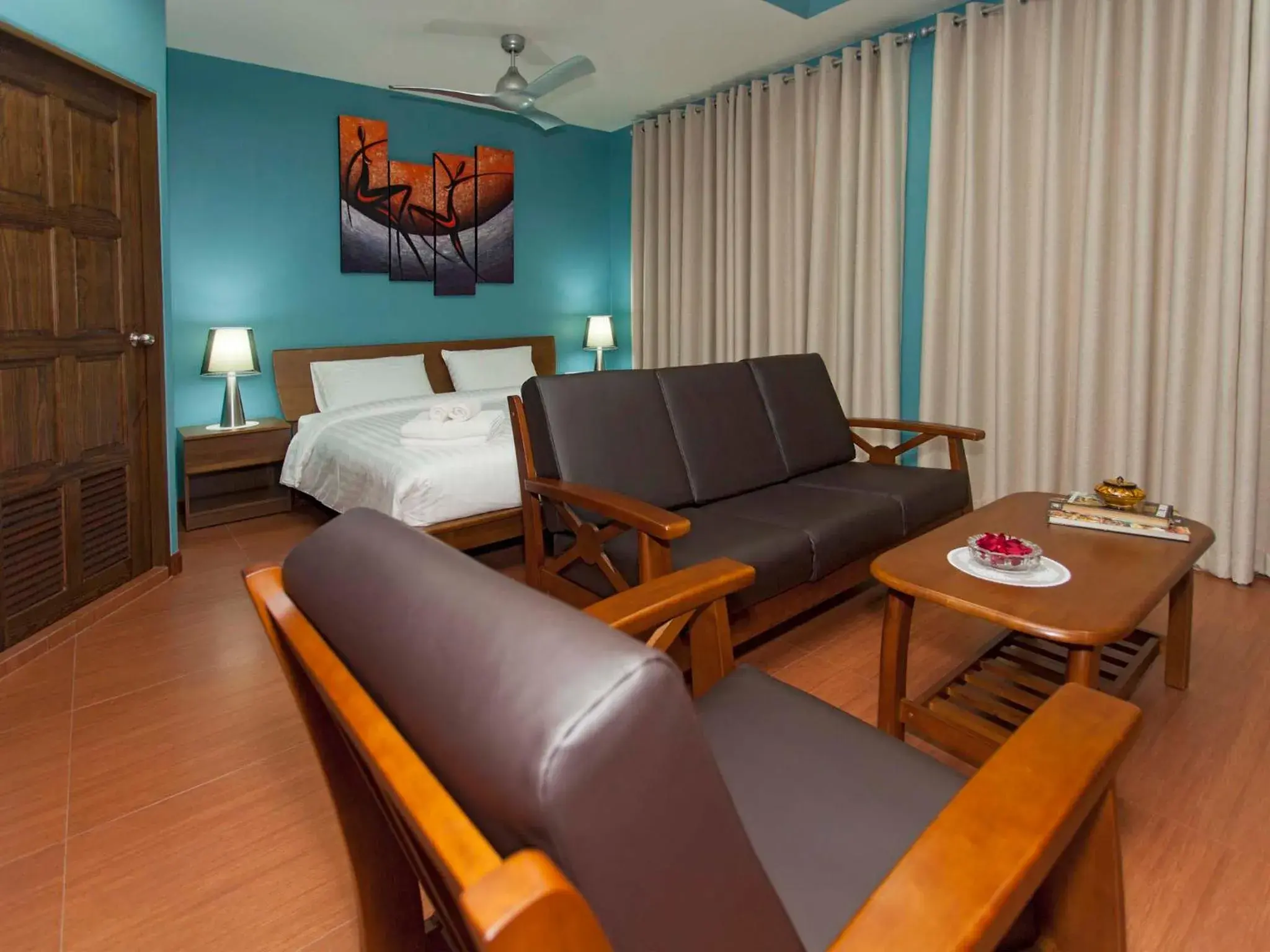 Photo of the whole room in Pattaya Garden Apartments Boutique Hotel