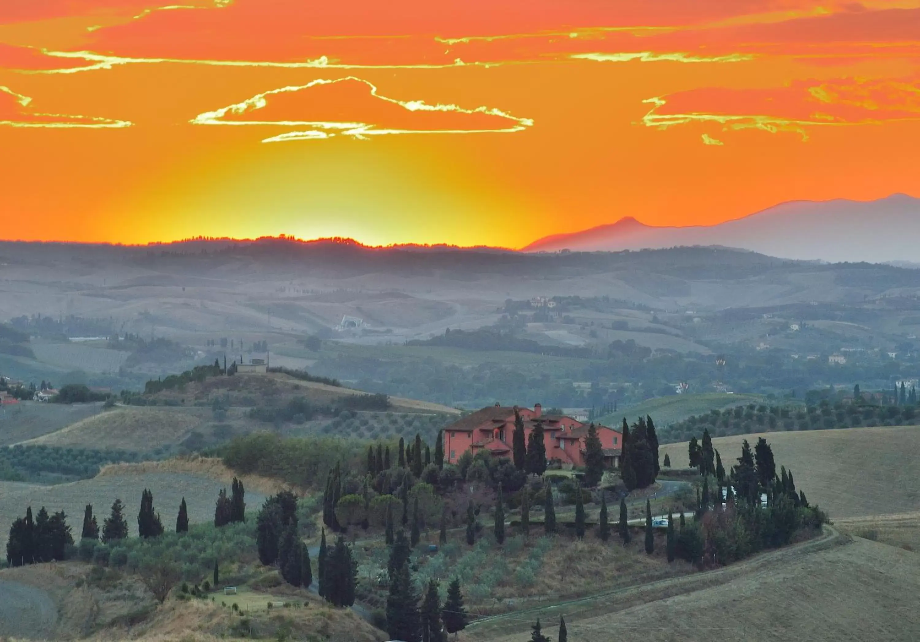 View (from property/room) in Podere Benintendi