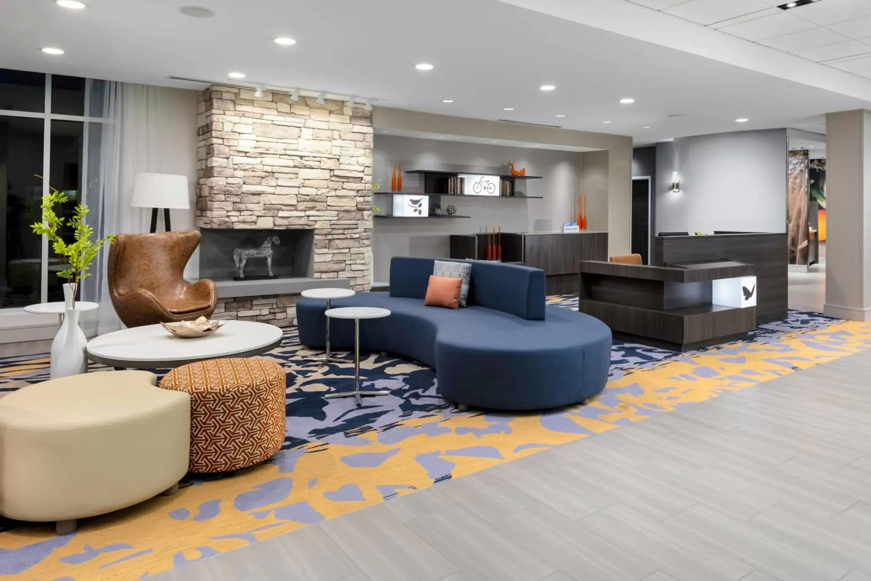 Lobby or reception in Fairfield Inn & Suites Charlotte Pineville