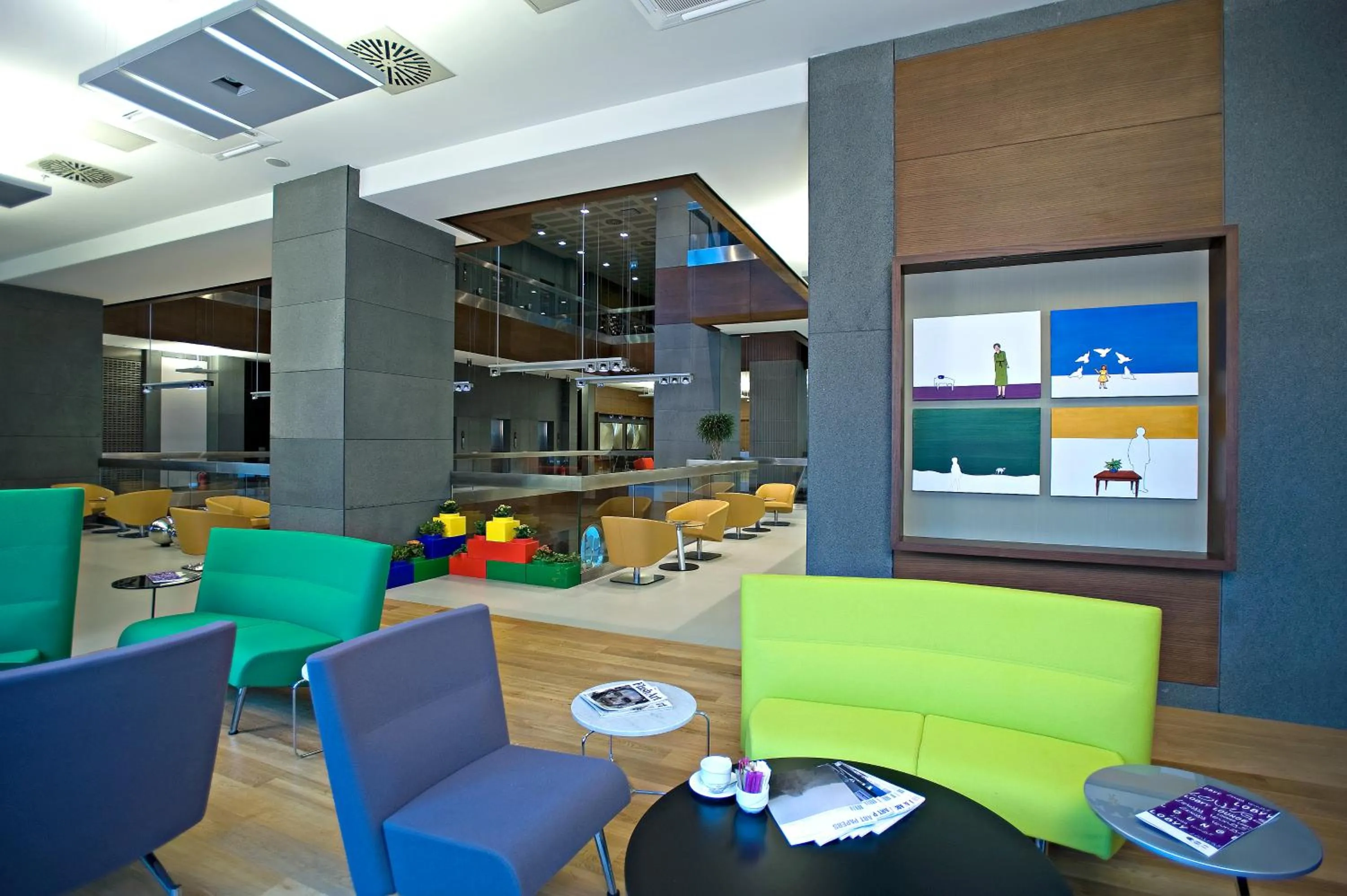 Living room in Point Hotel Barbaros