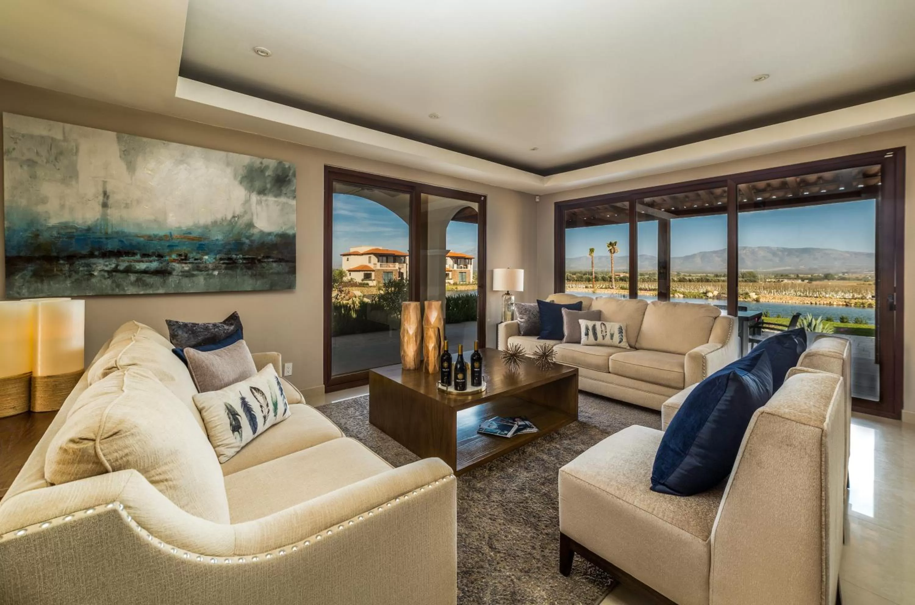 Living room in El Cielo Resort