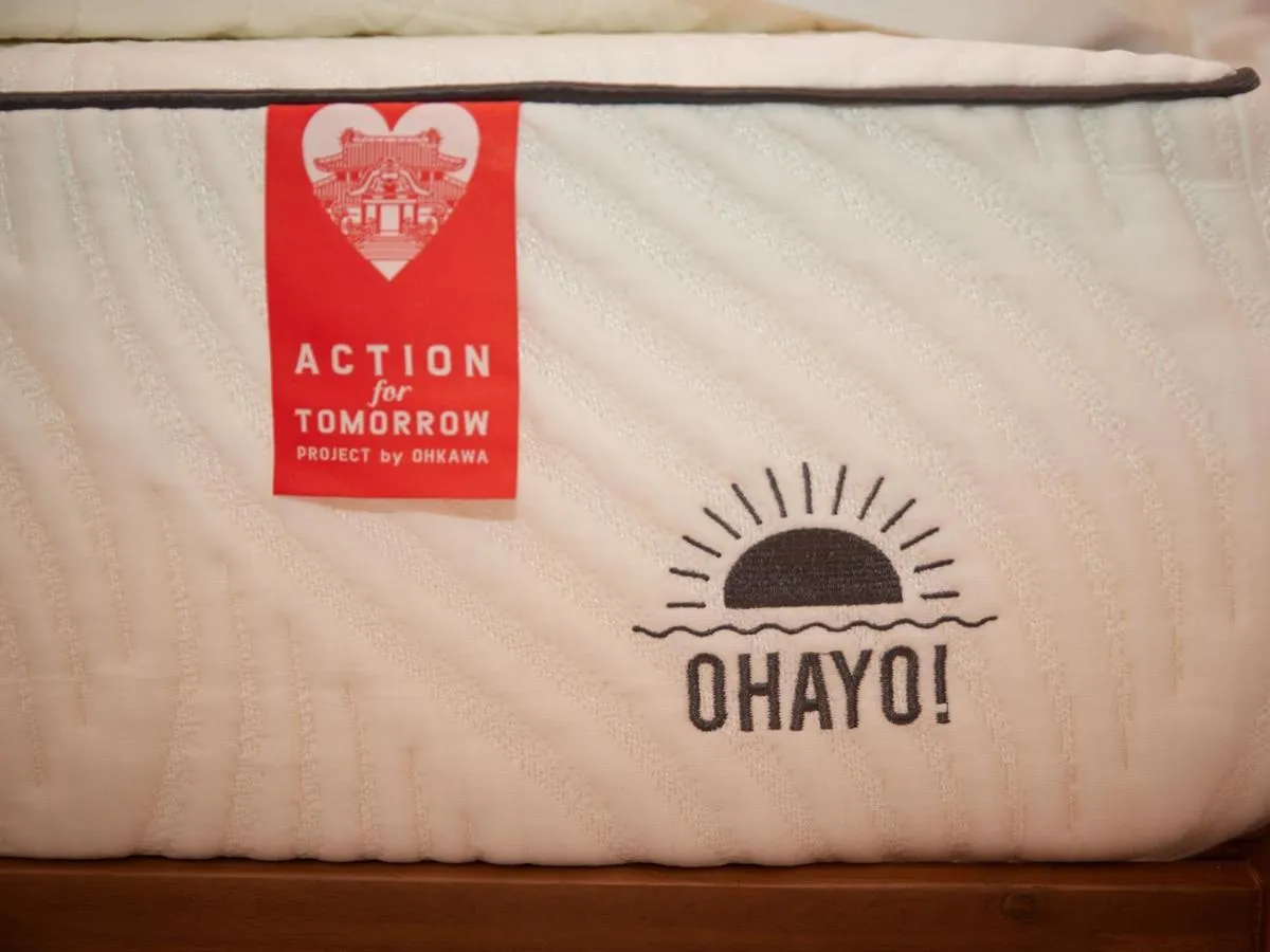 Bed in Glory island okinawa SOBE