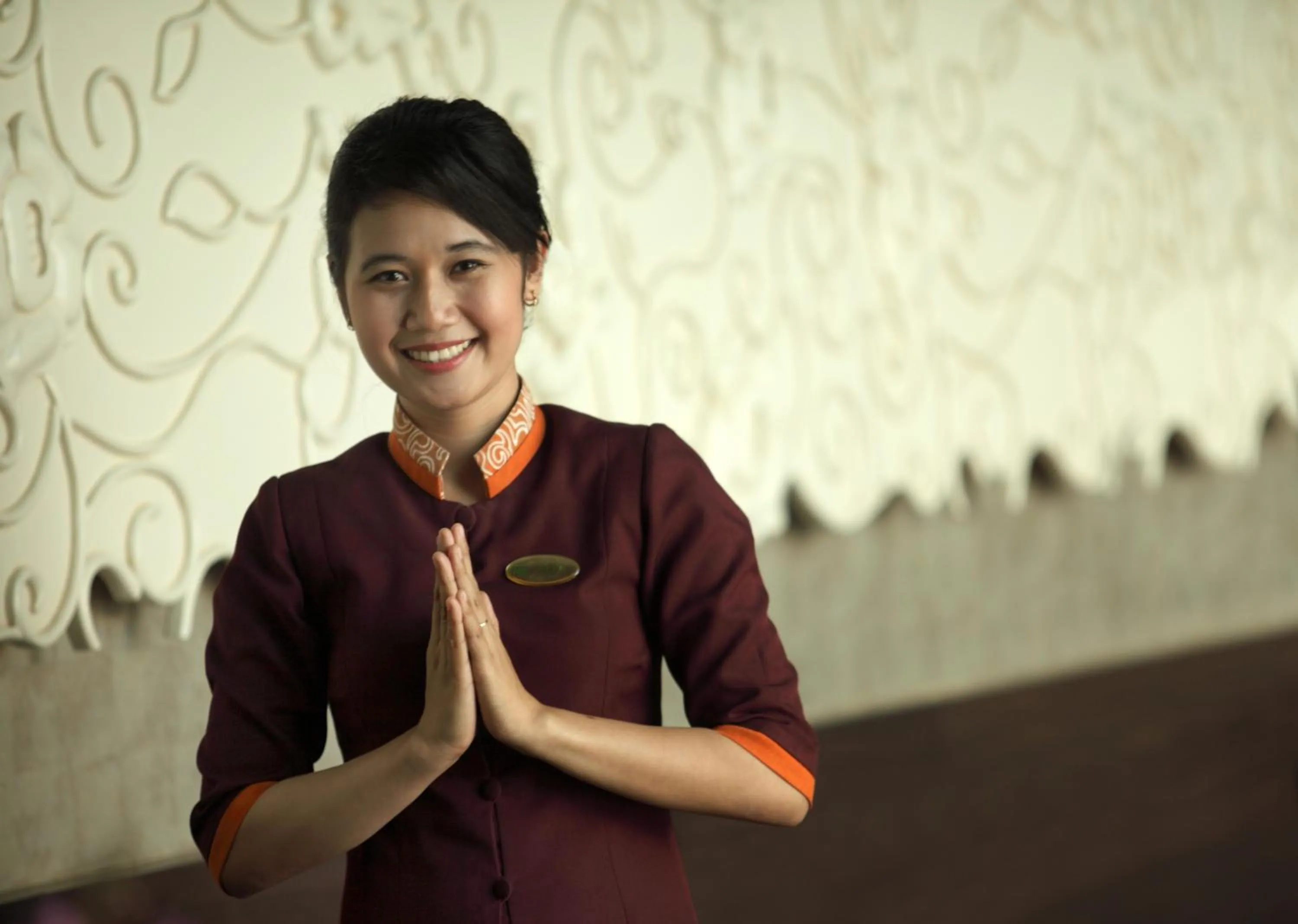 Staff in Hotel Santika Bengkulu