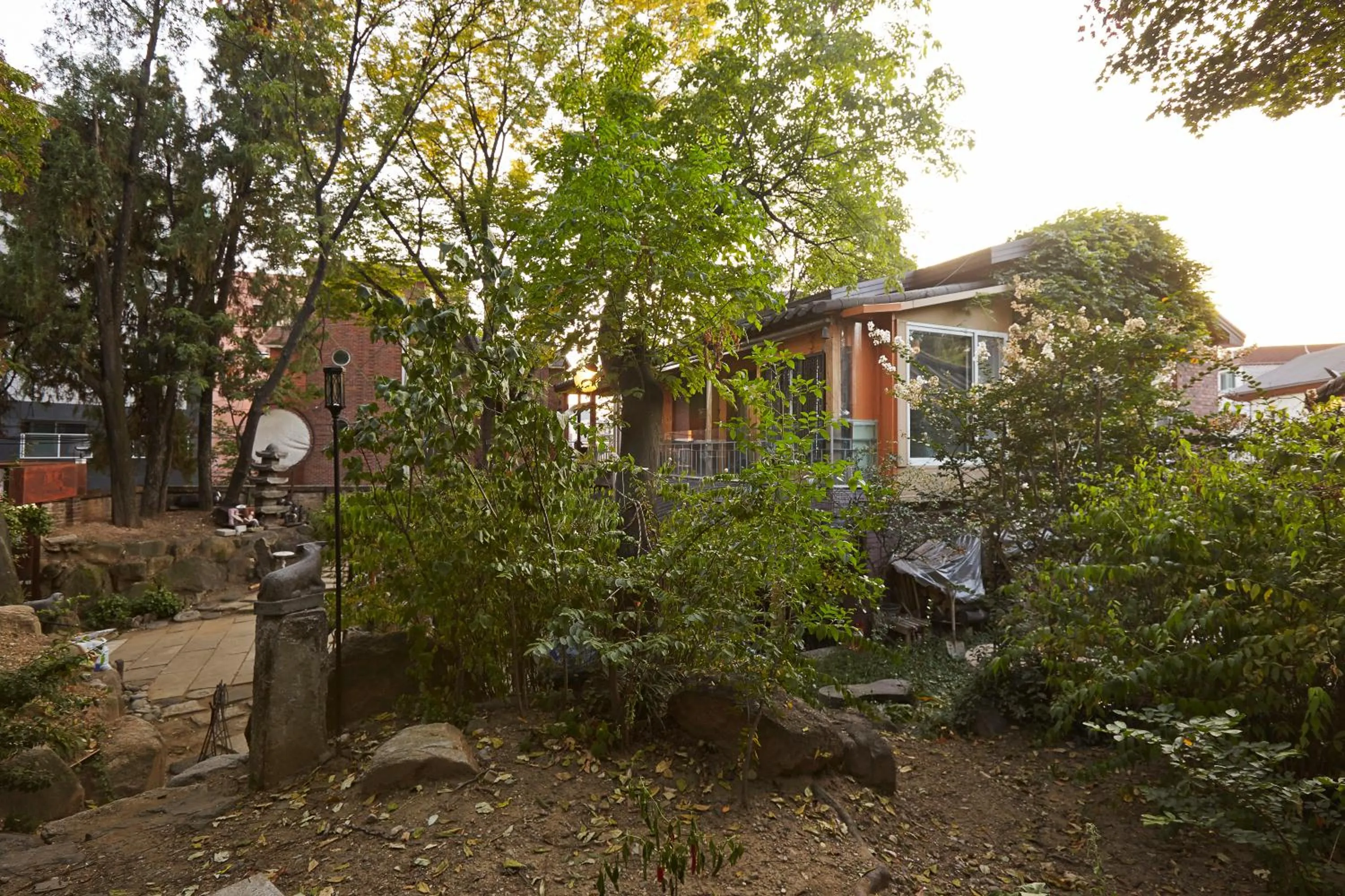Garden in Jiwoljang Guesthouse