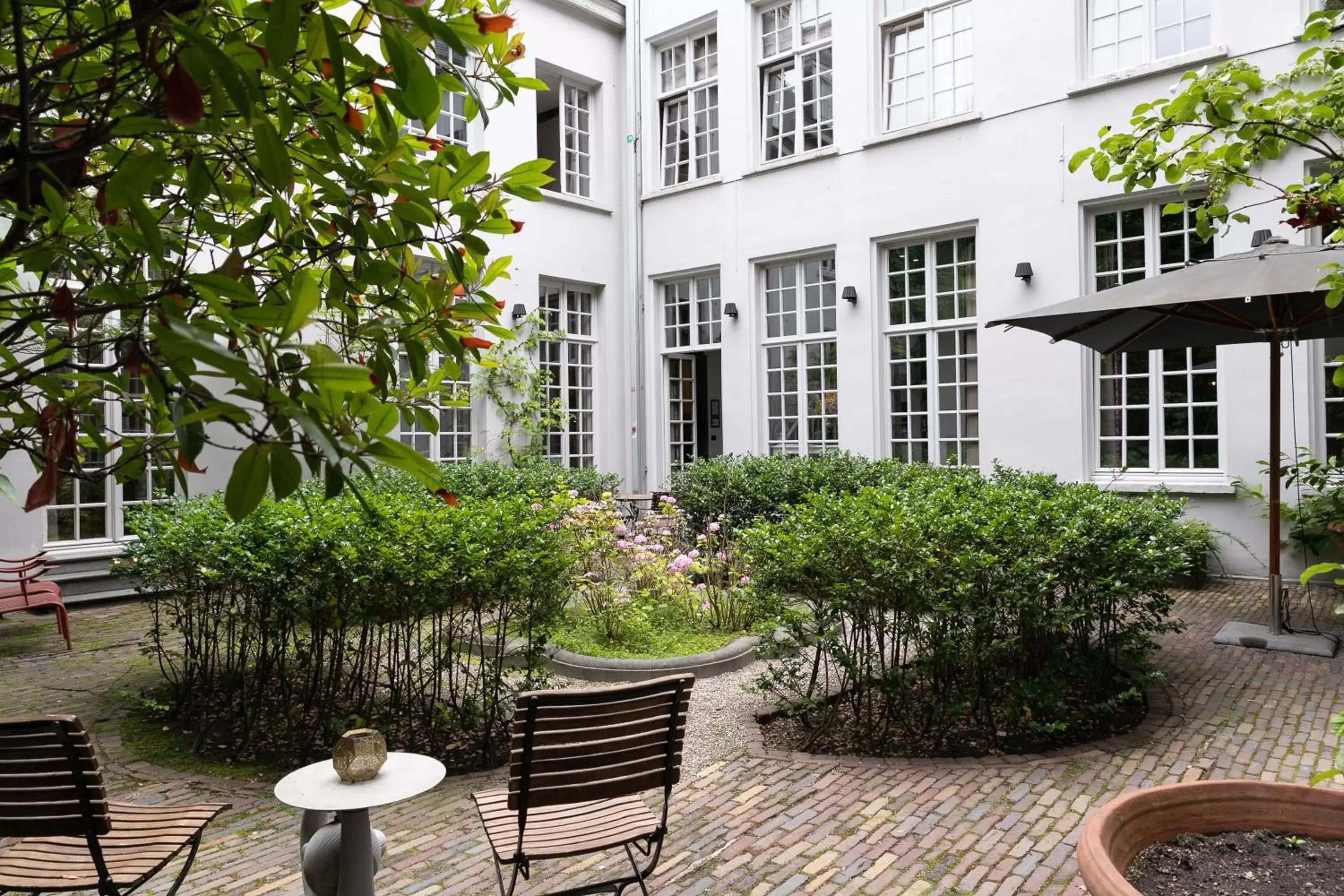 Property Building in Small Luxury Hotel De Witte Lelie