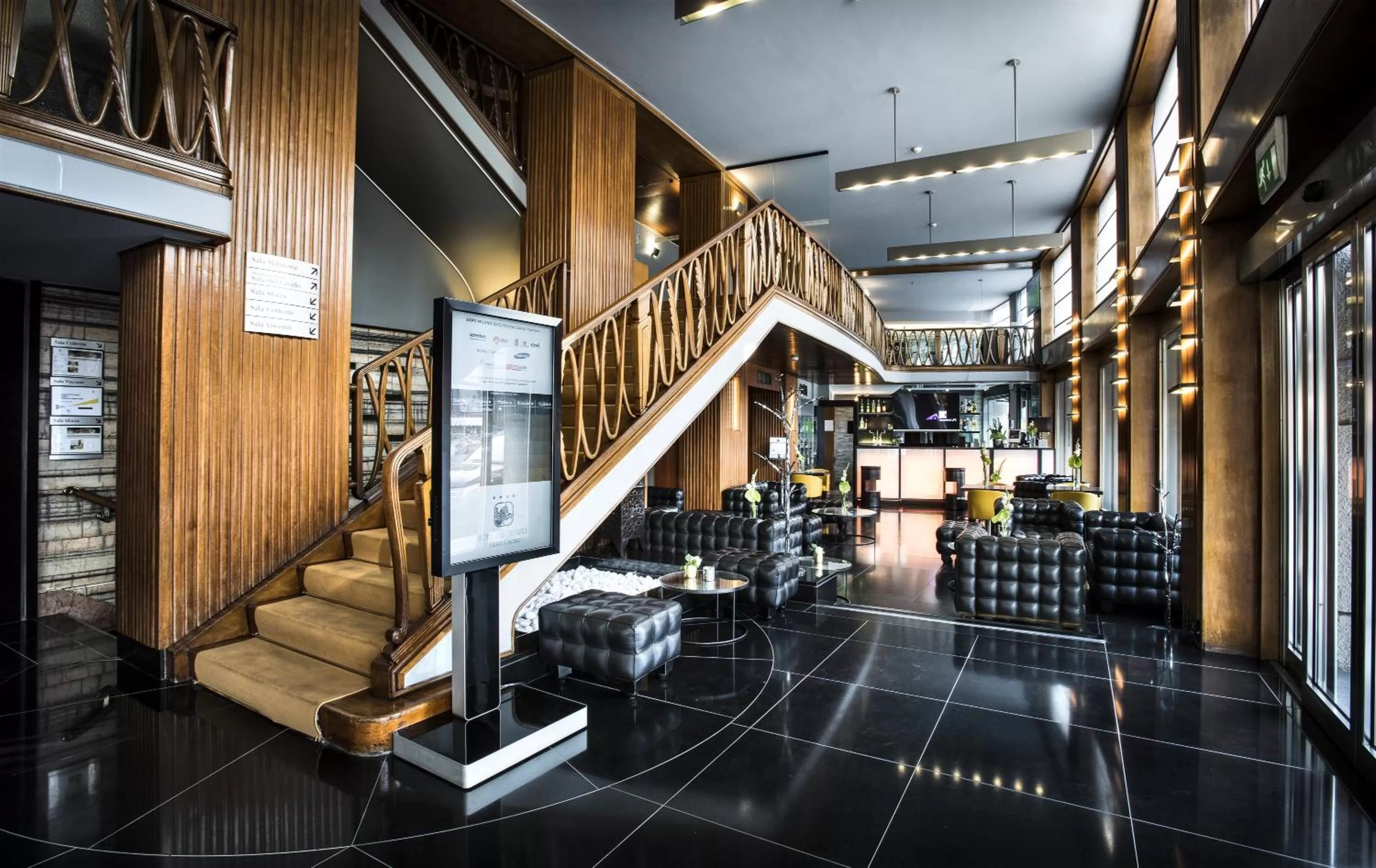 Lobby or reception in Hotel Dei Cavalieri Milano Duomo
