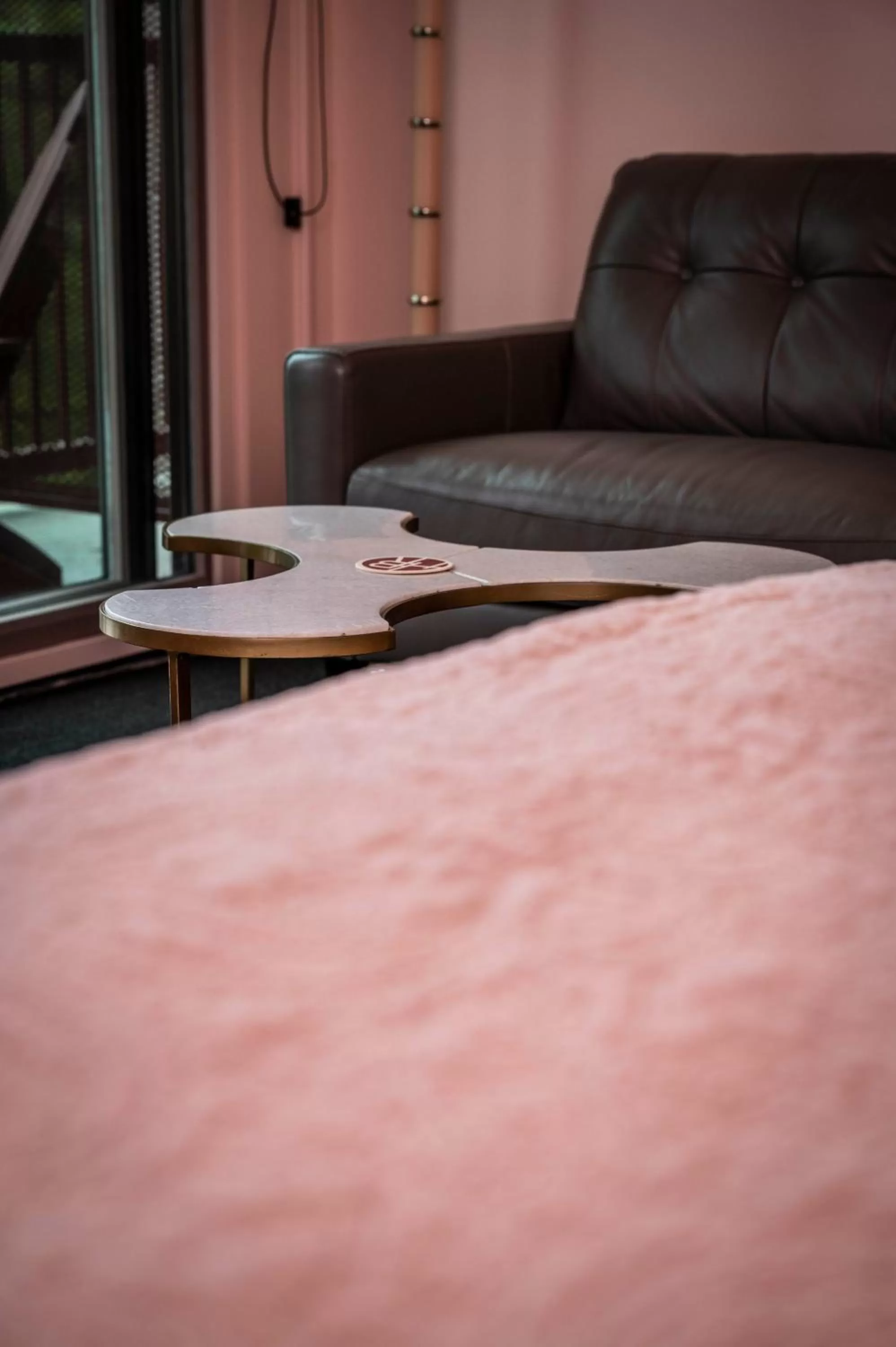 Seating area in Hotel Broad Ripple