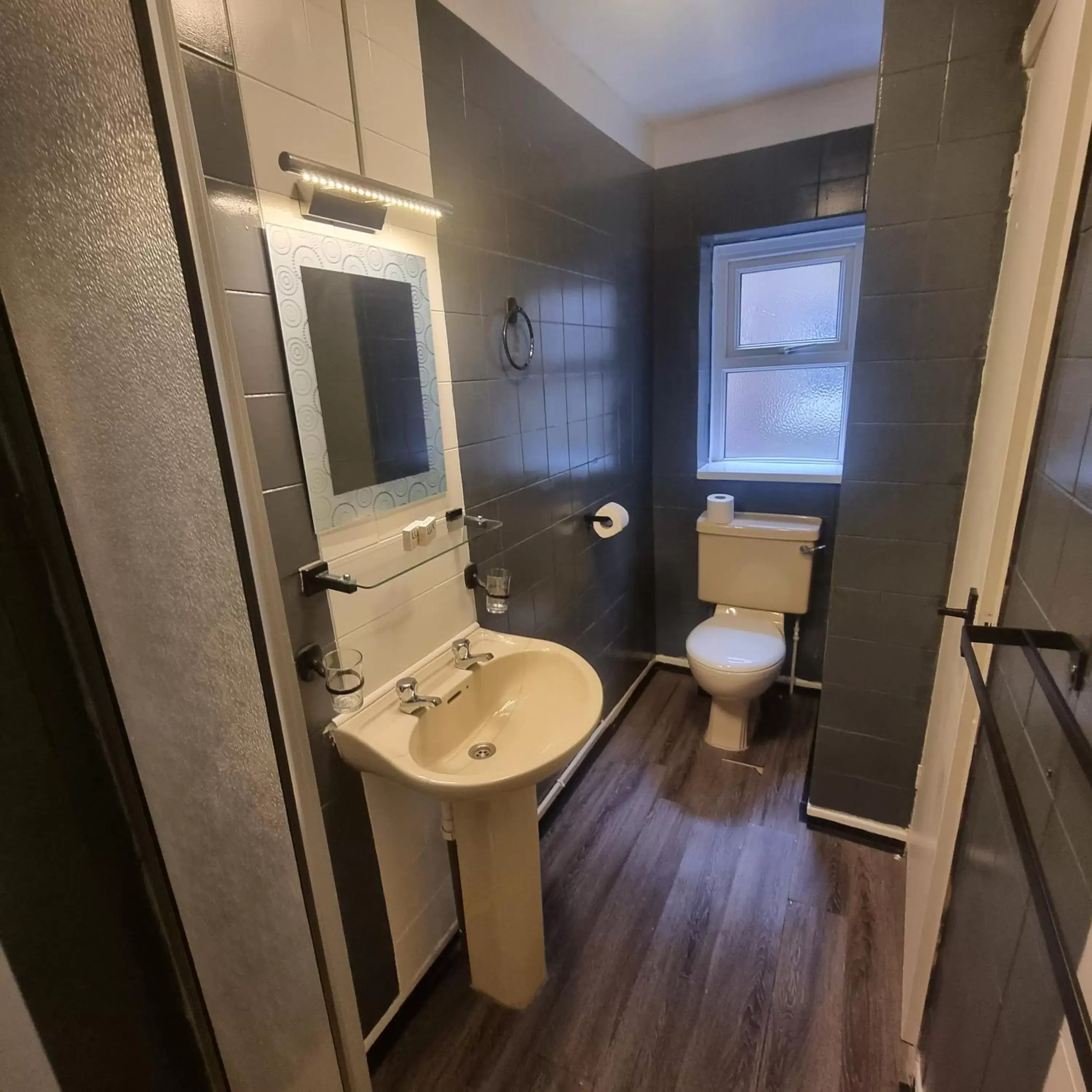 Bathroom in Las Palmas Hotel by the Sea