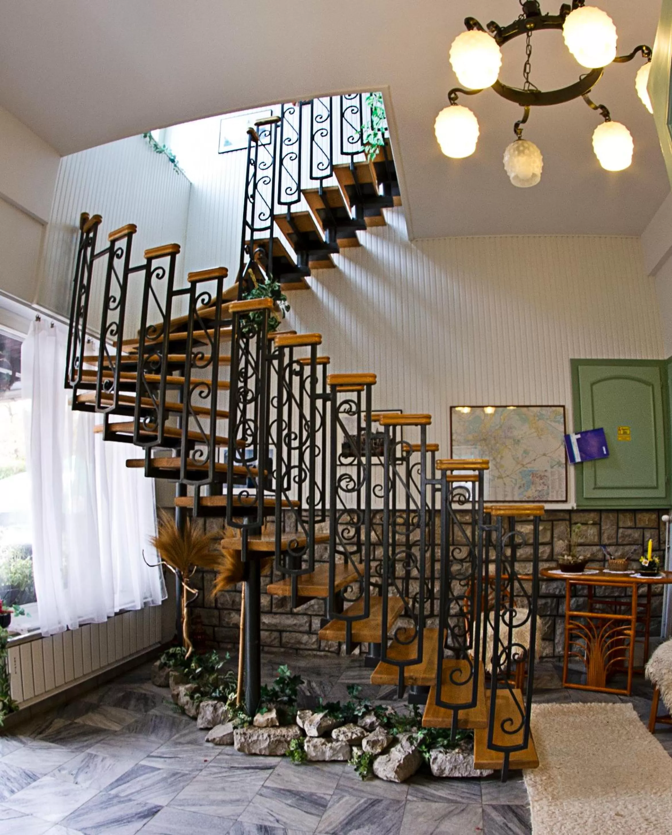 Decorative detail in Muskátli Panzió