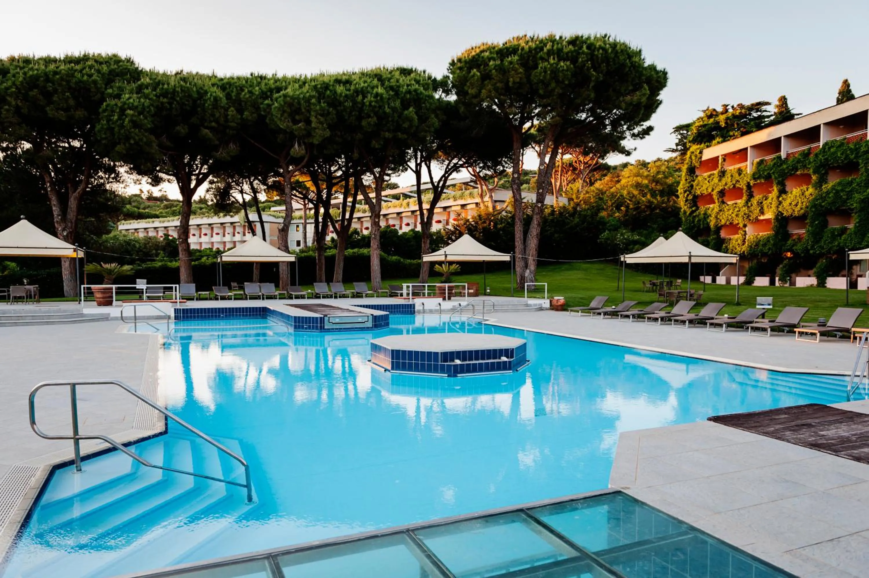 Swimming pool in Golf Hotel Punta Ala