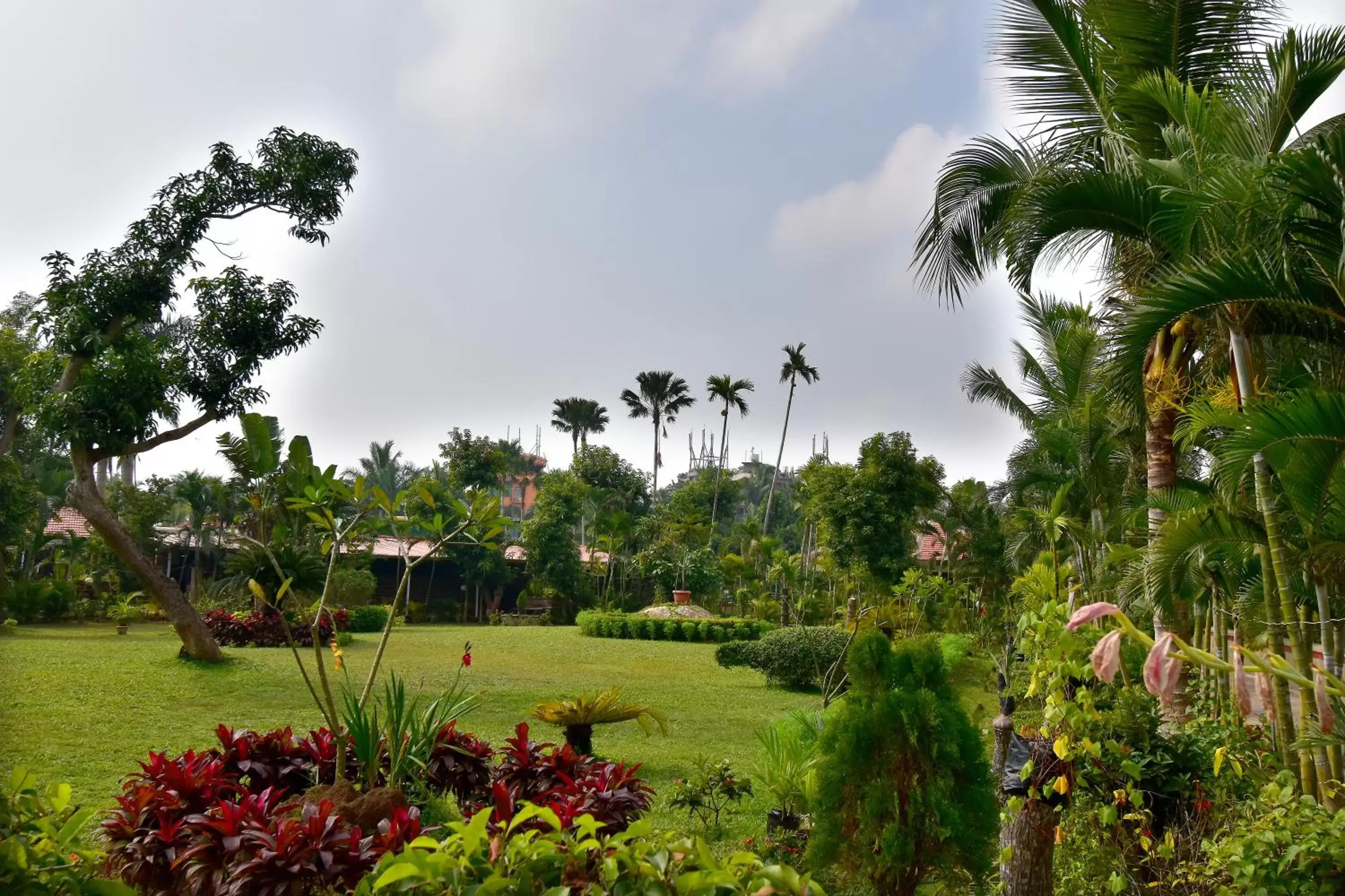 Garden in Toshali Sands Puri