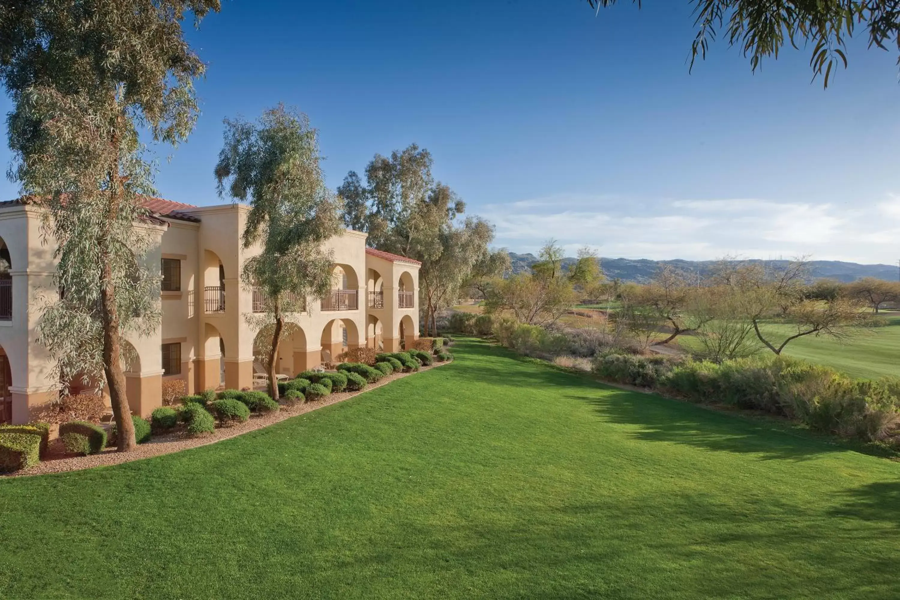 Property building in The Legacy Golf Resort